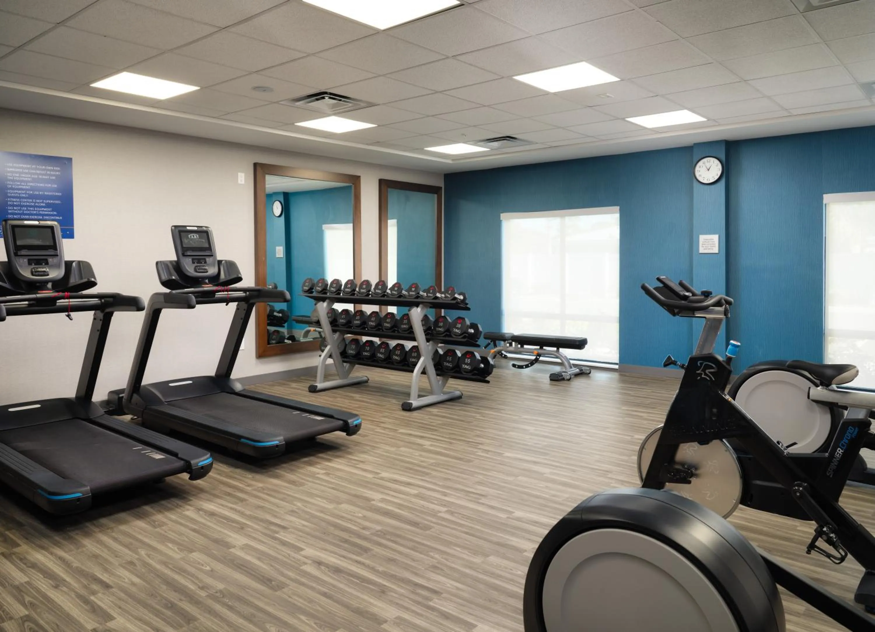Fitness centre/facilities in Hampton Inn Pinellas Park St Petersburg, Fl