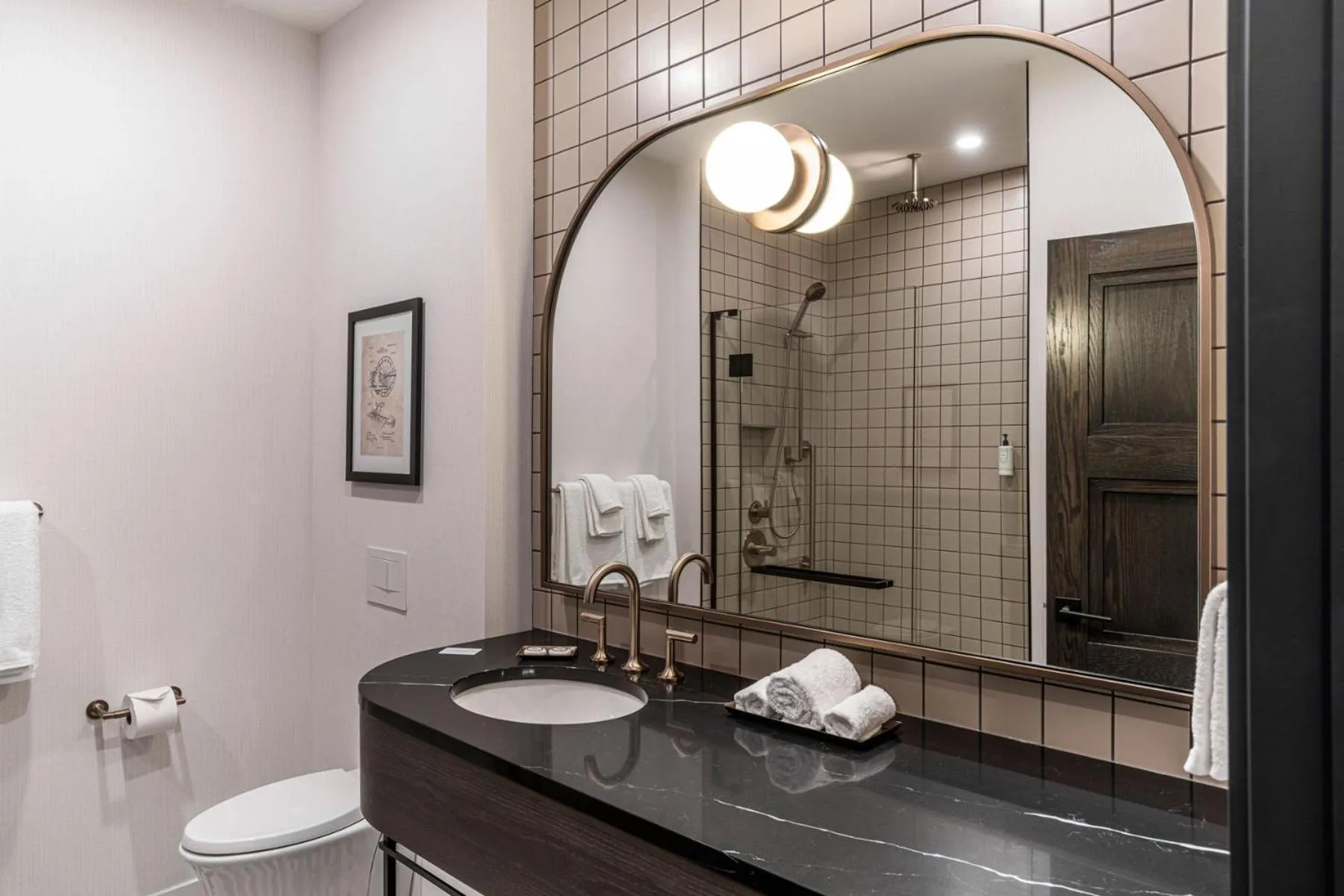 Bathroom in The Westley Calgary Downtown, Tapestry Collection By Hilton