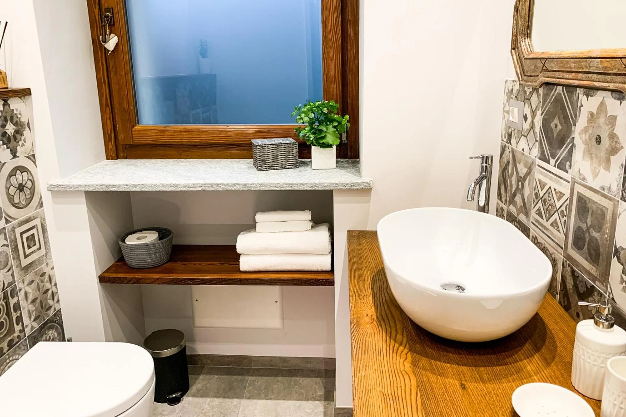 Bathroom in Locanda Vecchio Cipresso