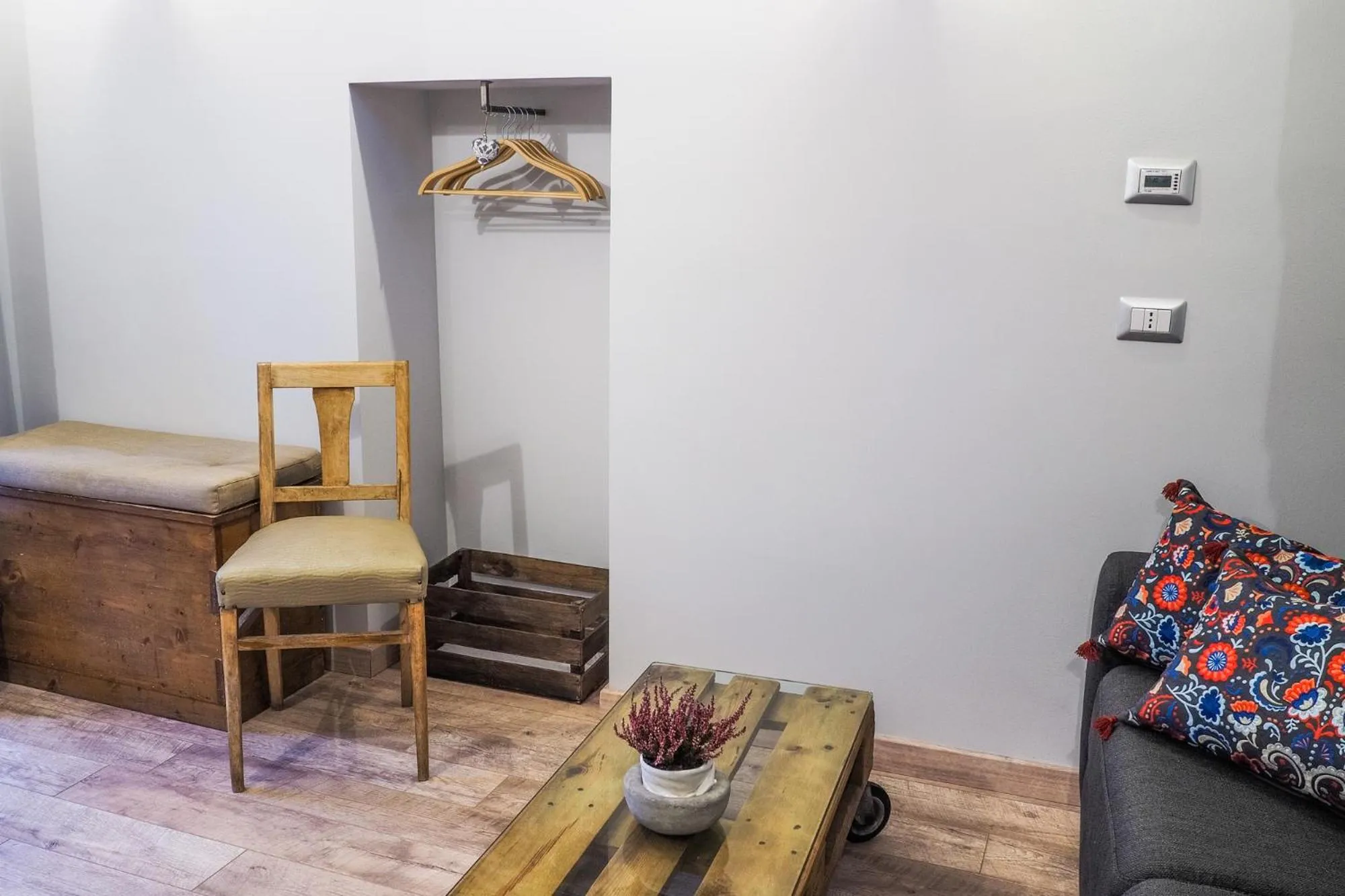 Living room in Locanda Vecchio Cipresso