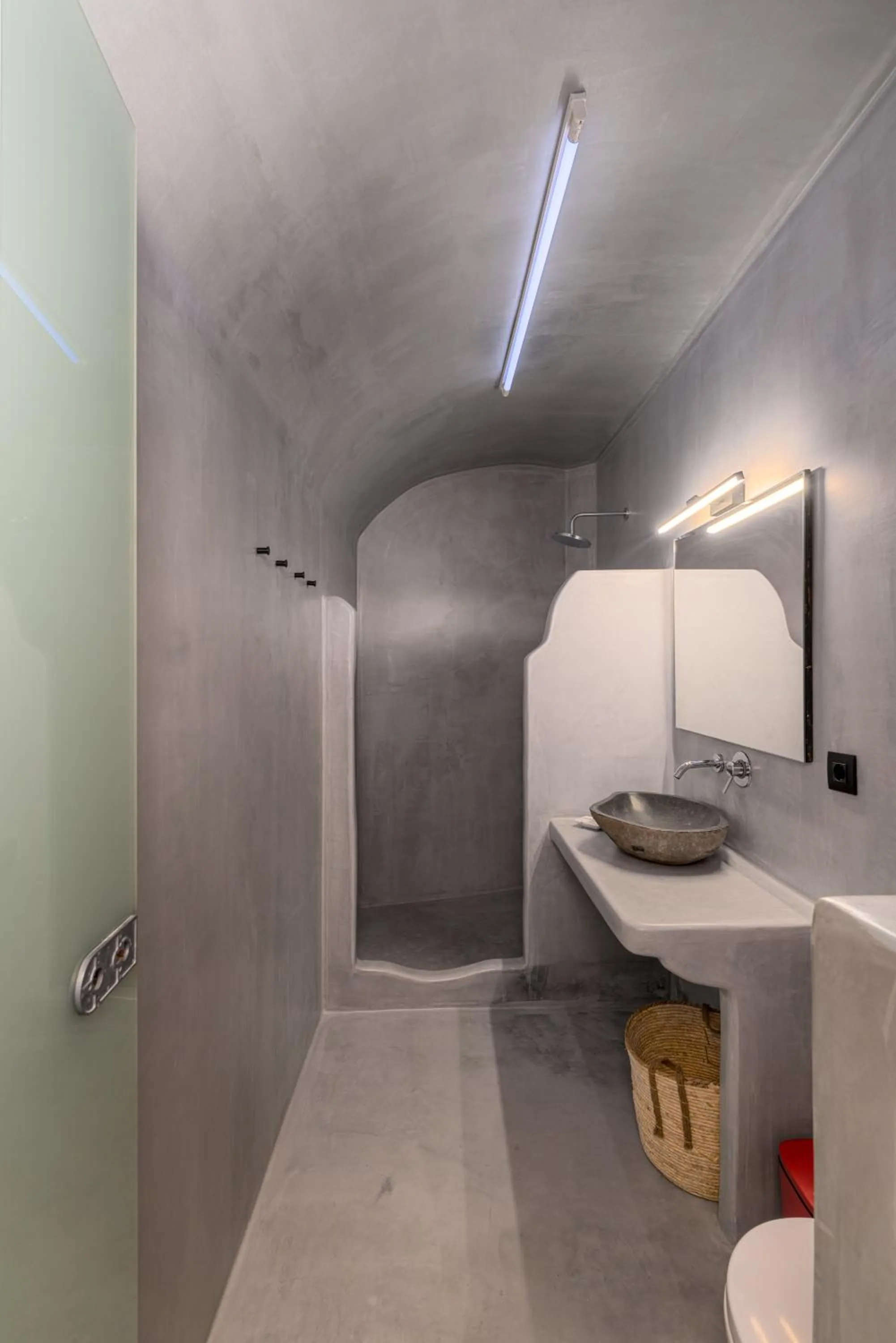 Bathroom in Canyon Santorini