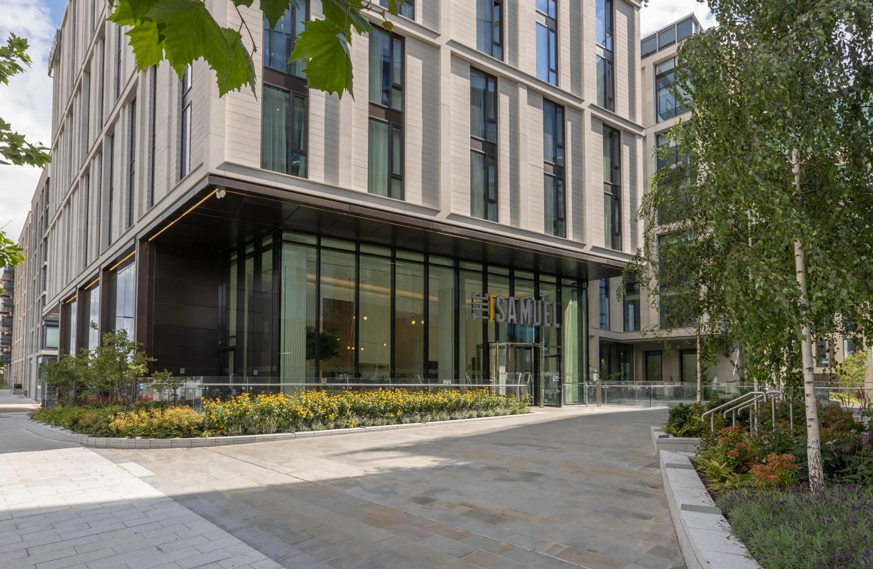 Facade/entrance in The Samuel Hotel, Dublin City Centre