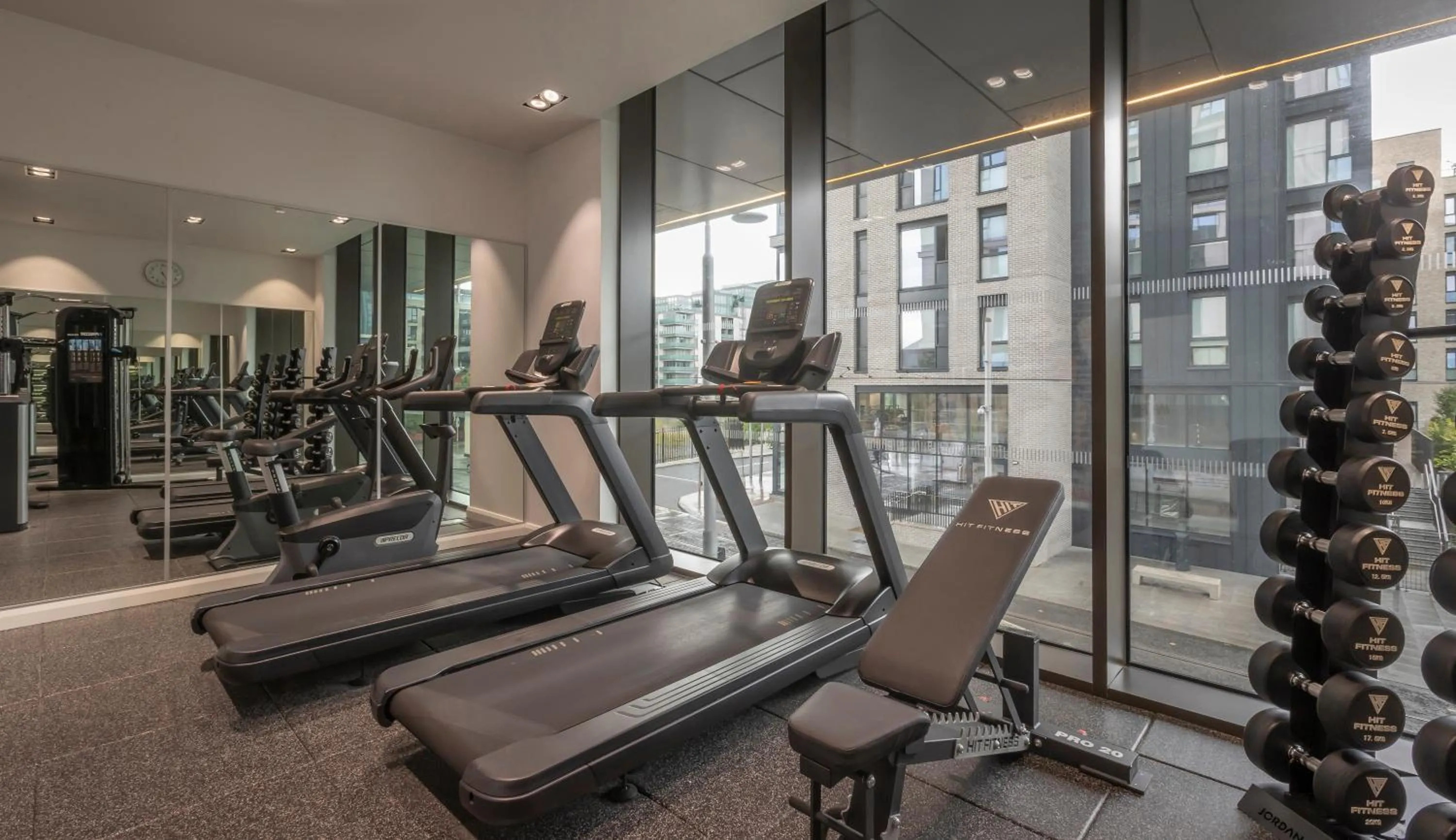 Fitness centre/facilities in The Samuel Hotel, Dublin City Centre
