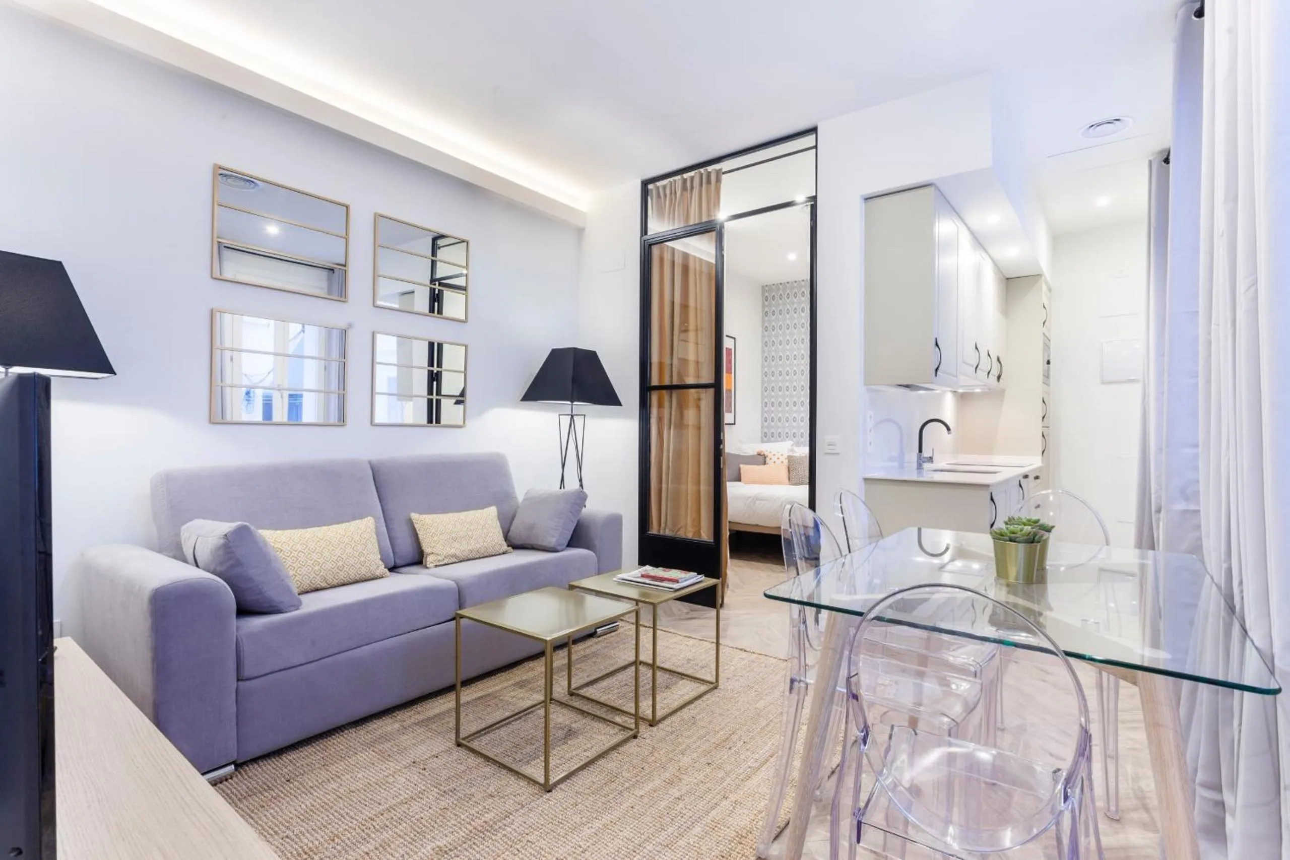 Dining area in Zoko Suites en Madrid