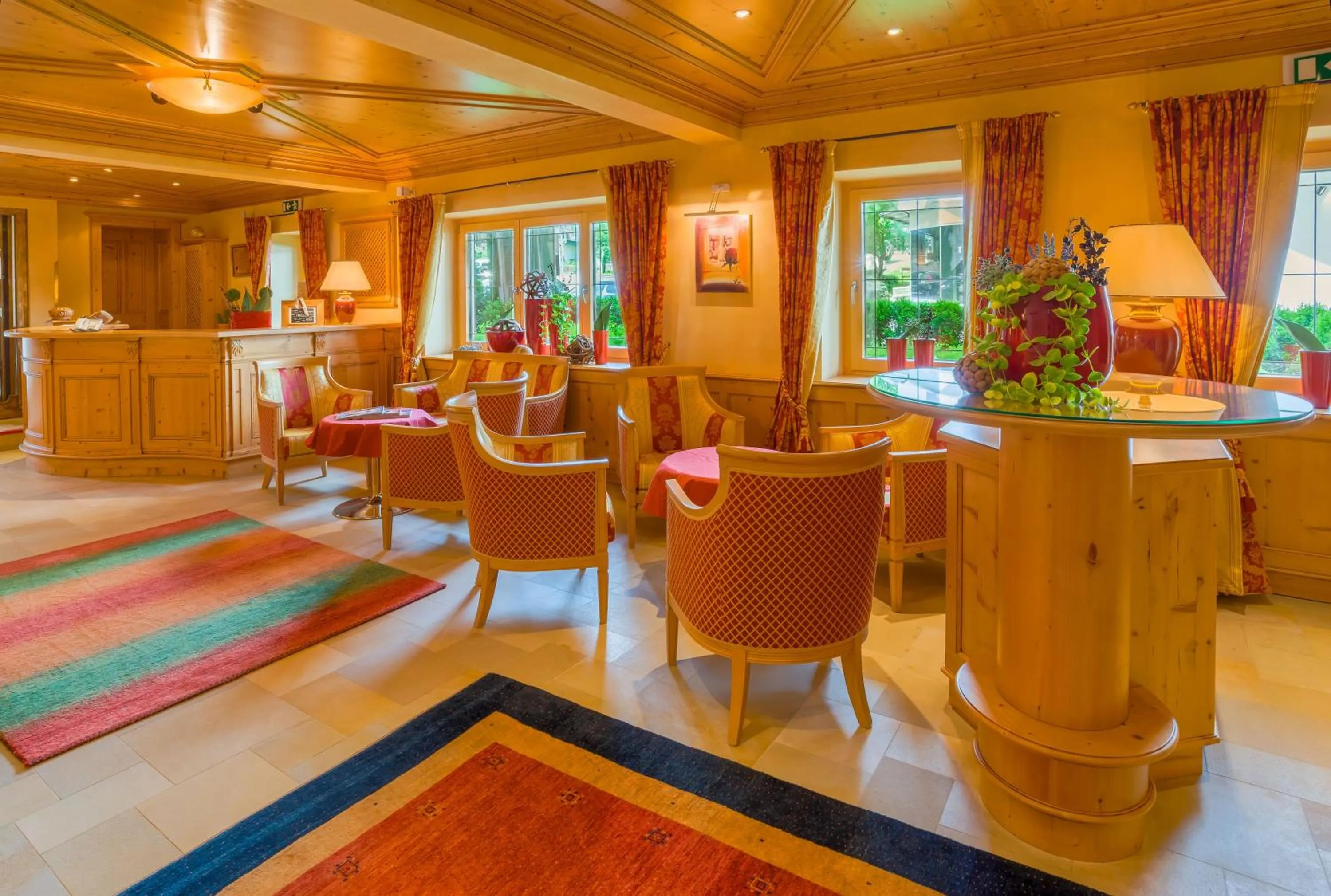 Lobby or reception in Hotel-Garni Jakober - B&B und Appartements