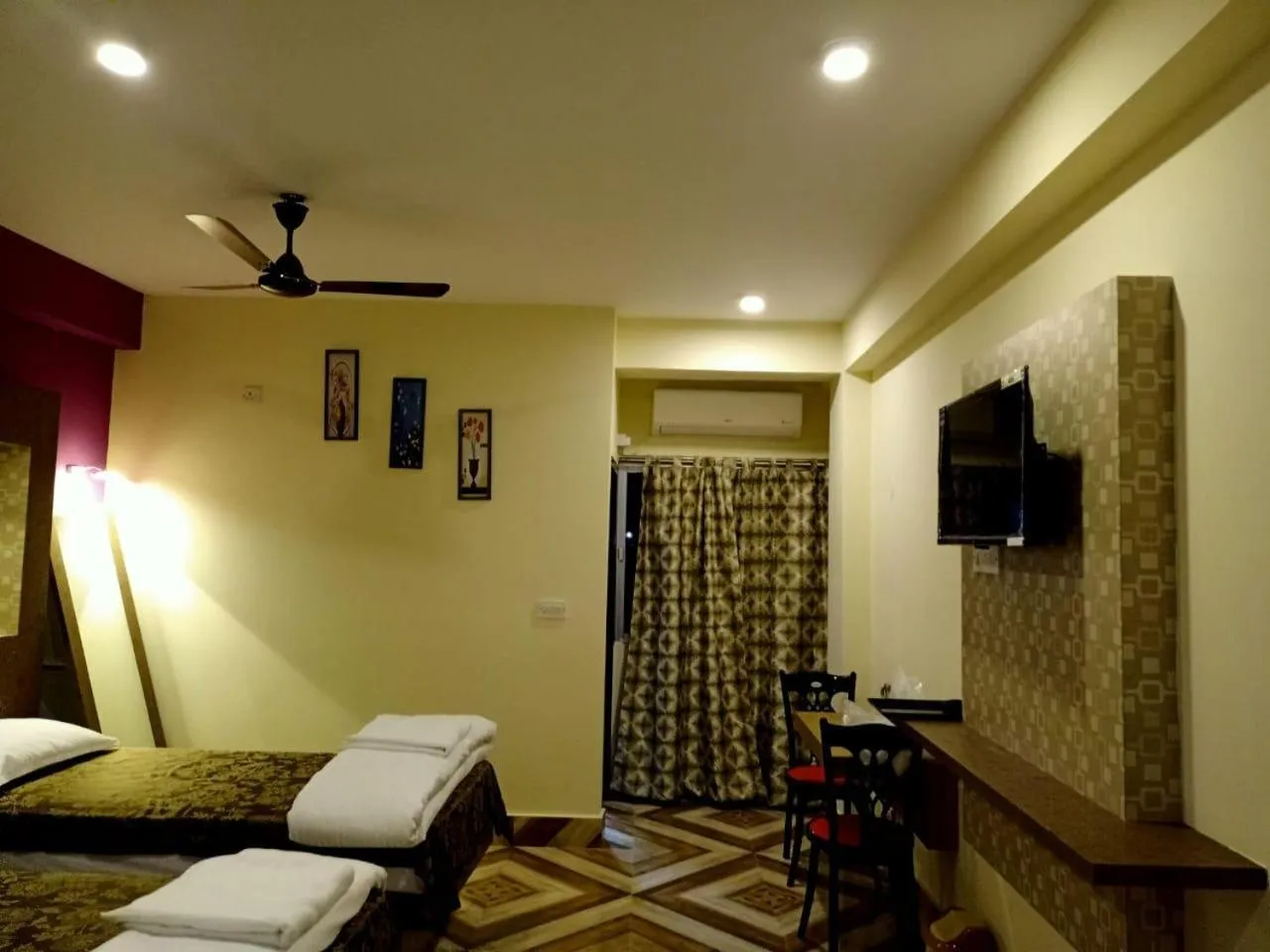 Photo of the whole room, Bed in HOTEL SHREESH (NEIL)