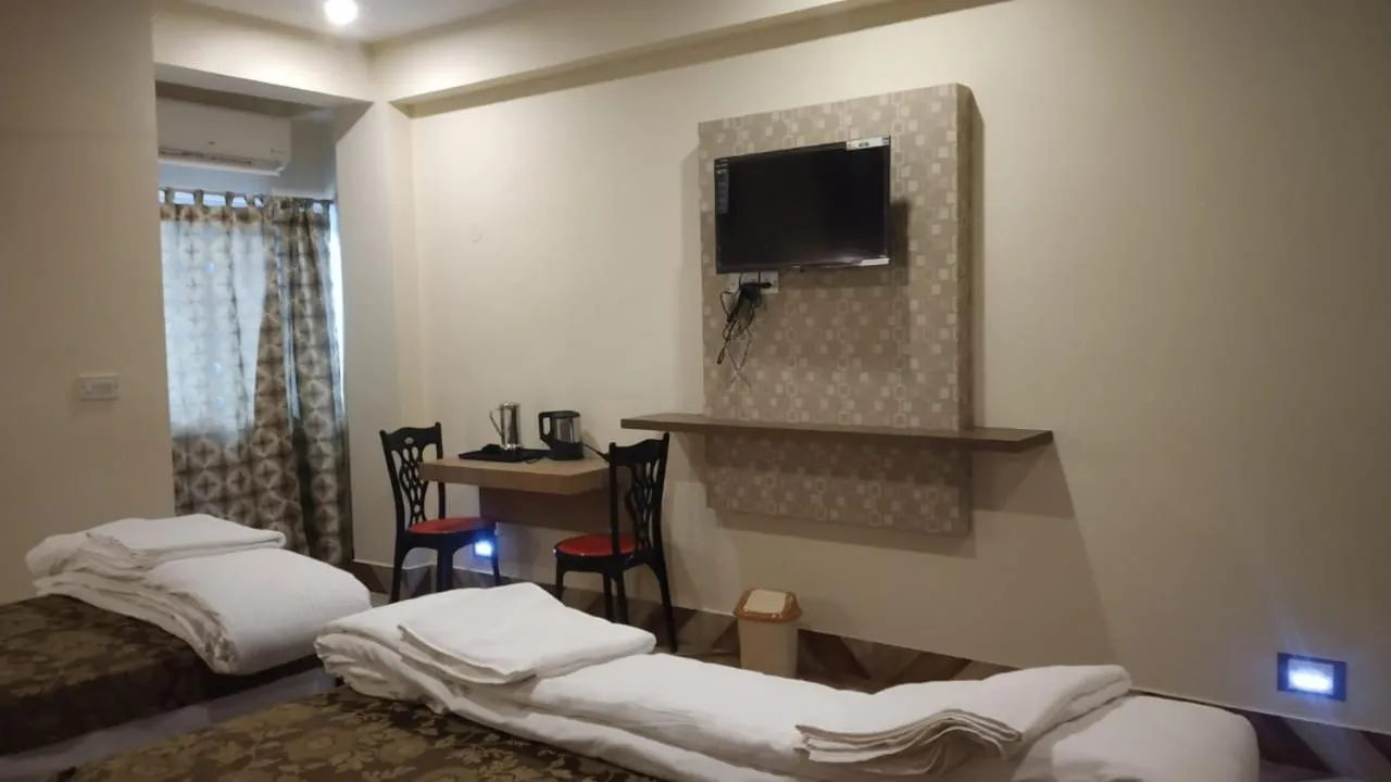 Photo of the whole room, Bed in HOTEL SHREESH (NEIL)