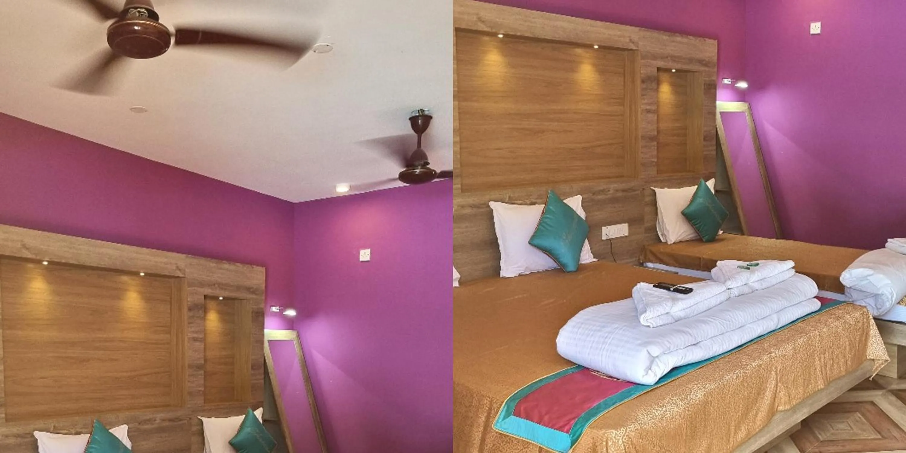 Photo of the whole room, Bed in HOTEL SHREESH (NEIL)