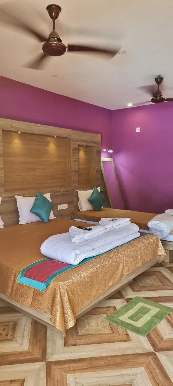 Photo of the whole room, Bed in HOTEL SHREESH (NEIL)