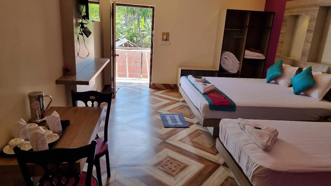 Photo of the whole room, Bed in HOTEL SHREESH (NEIL)