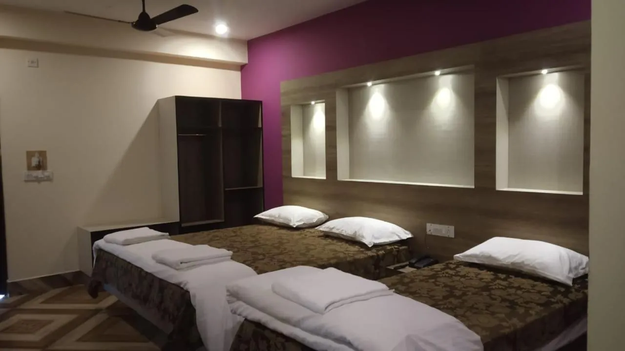 Photo of the whole room, Bed in HOTEL SHREESH (NEIL)