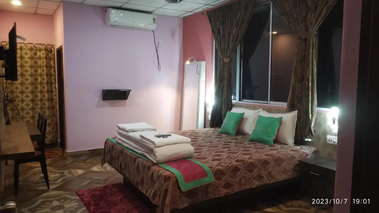 Photo of the whole room, Bed in HOTEL SHREESH (NEIL)