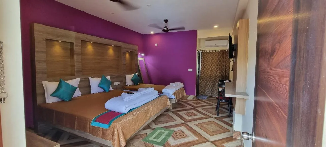 Photo of the whole room, Bed in HOTEL SHREESH (NEIL)