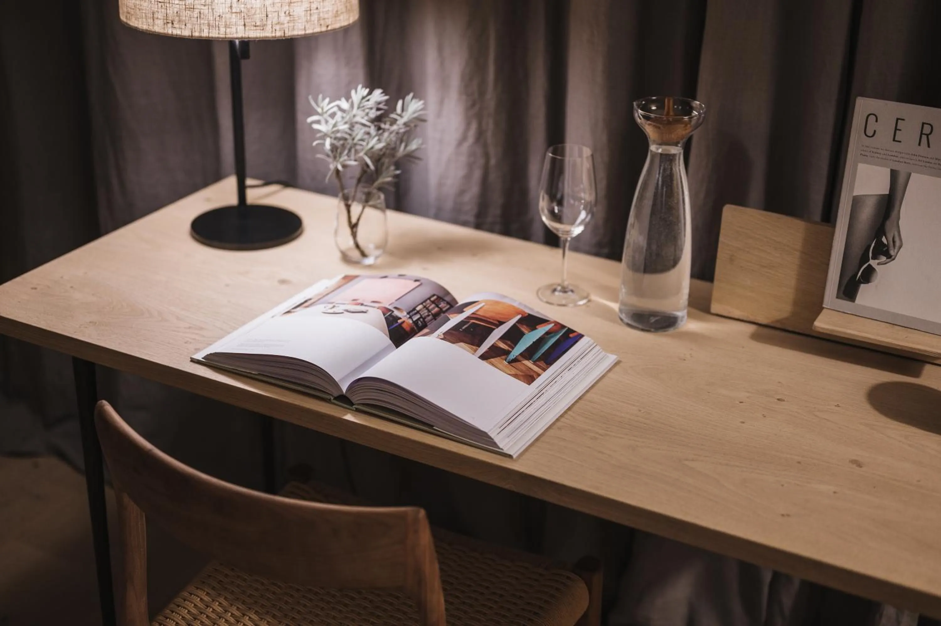 Decorative detail in zelloon boutique hotel