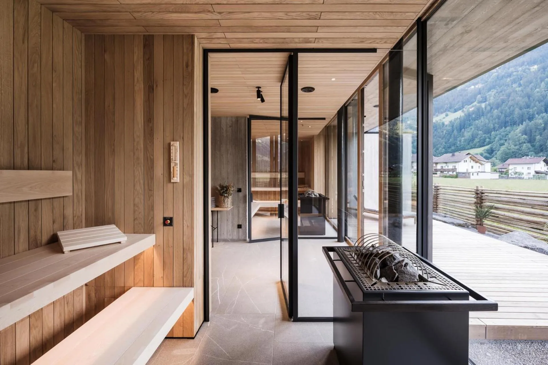 Sauna in zelloon boutique hotel