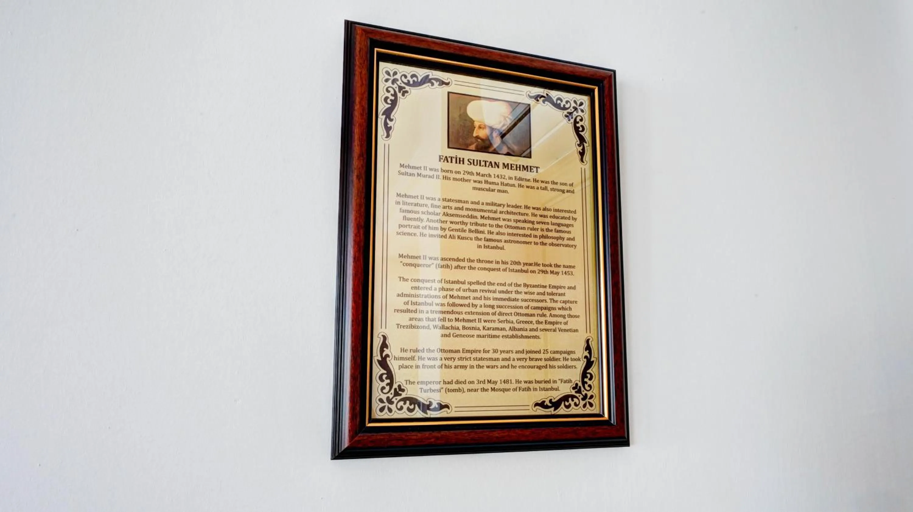 Decorative detail in SEVEN ROSES APART HOTEL