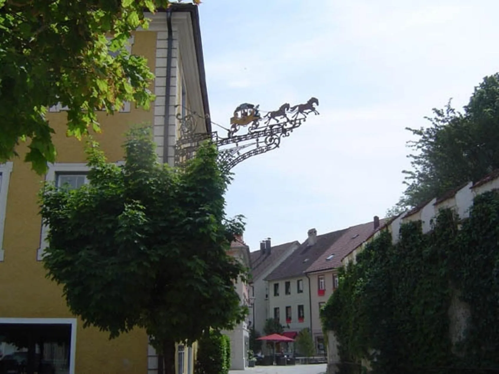 Property building in Hotel Alte Post