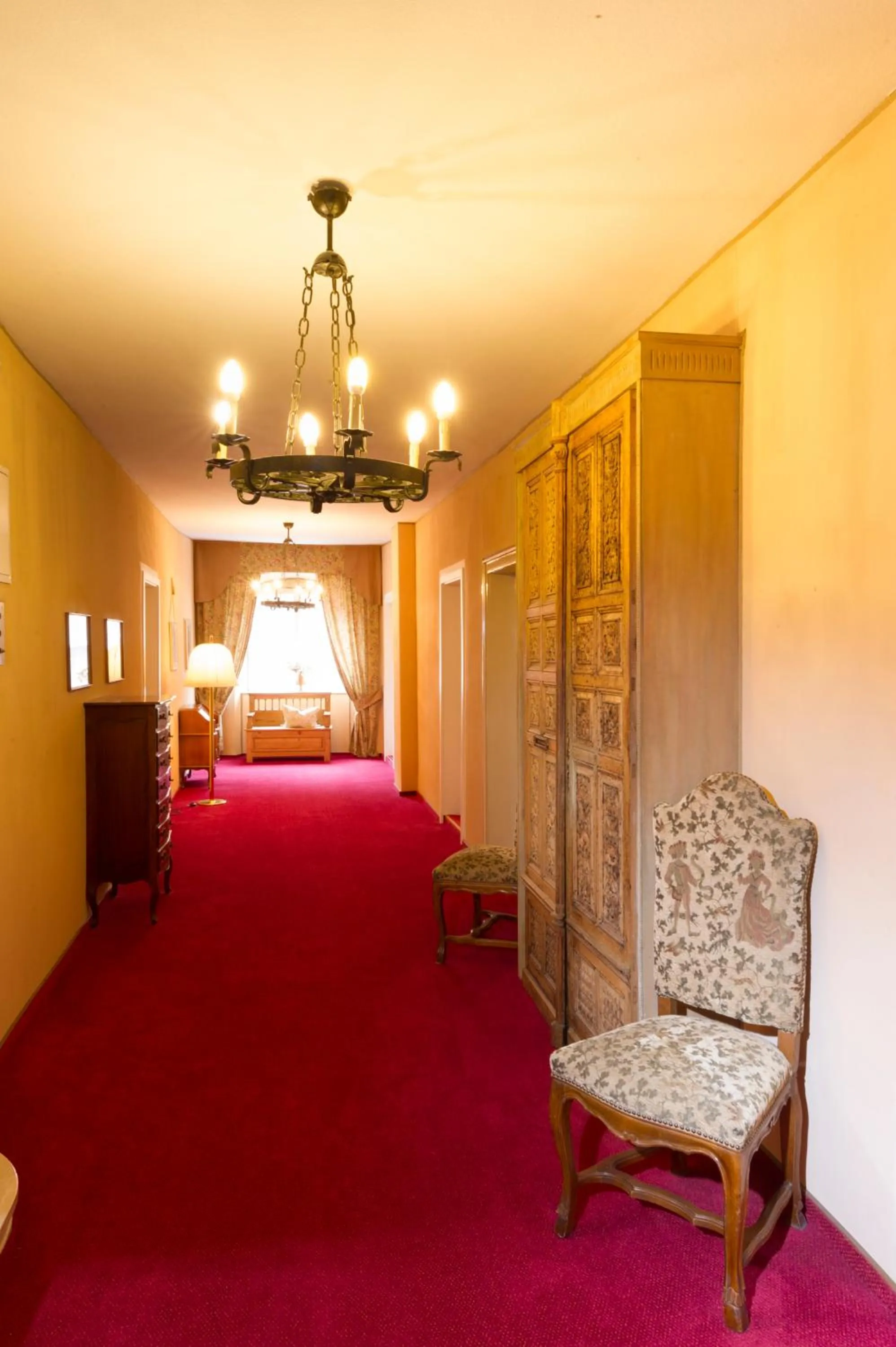 Decorative detail in Hotel Alte Post