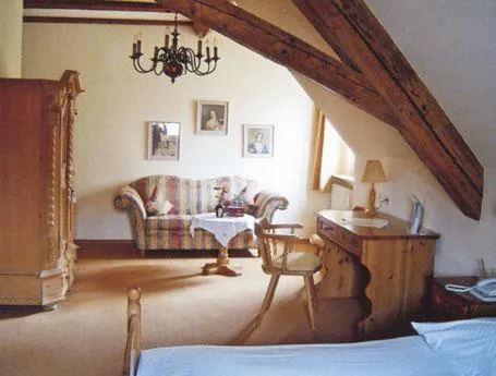 Photo of the whole room, Bed in Hotel Alte Post