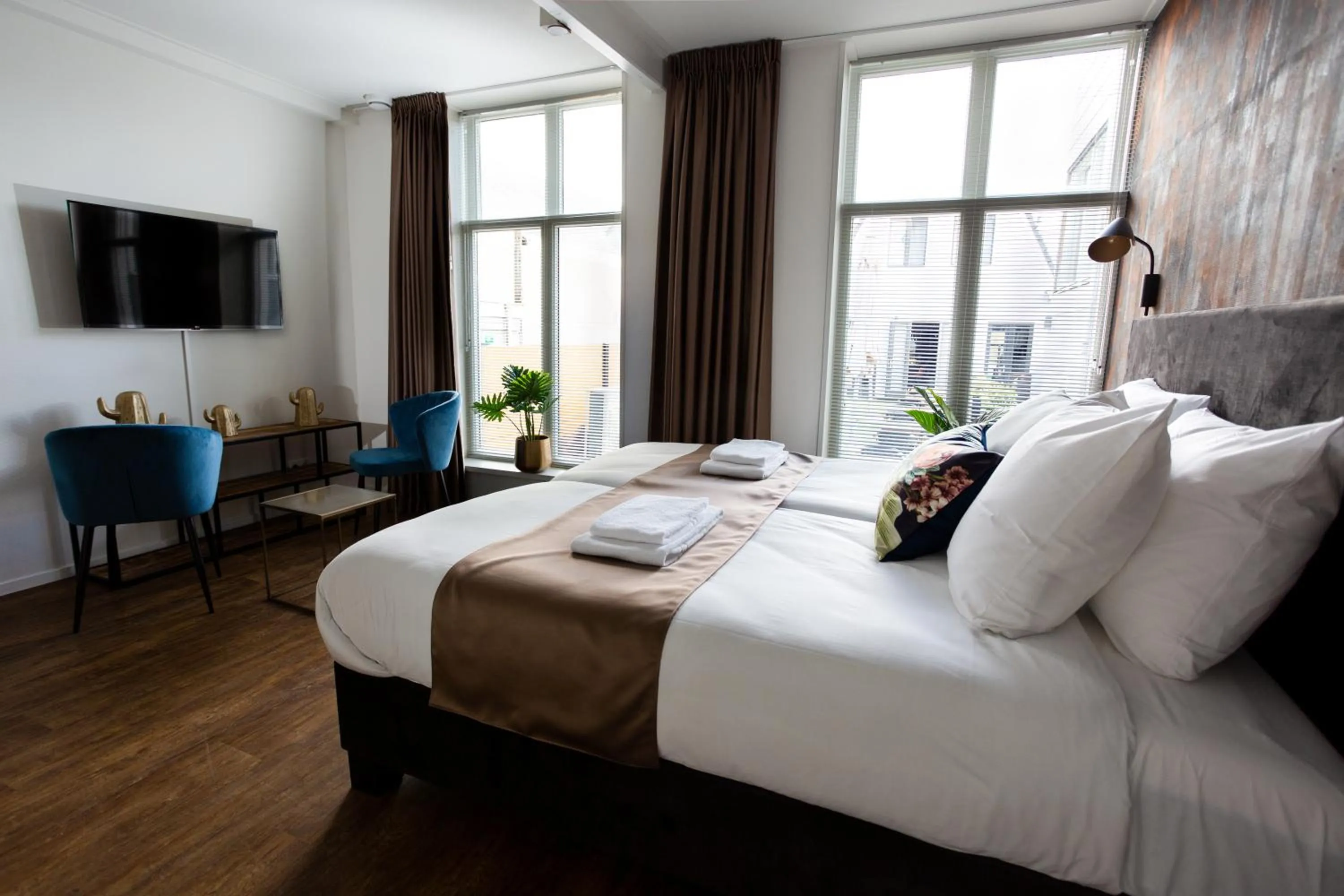 Bedroom, Bed in Hotel Markt23