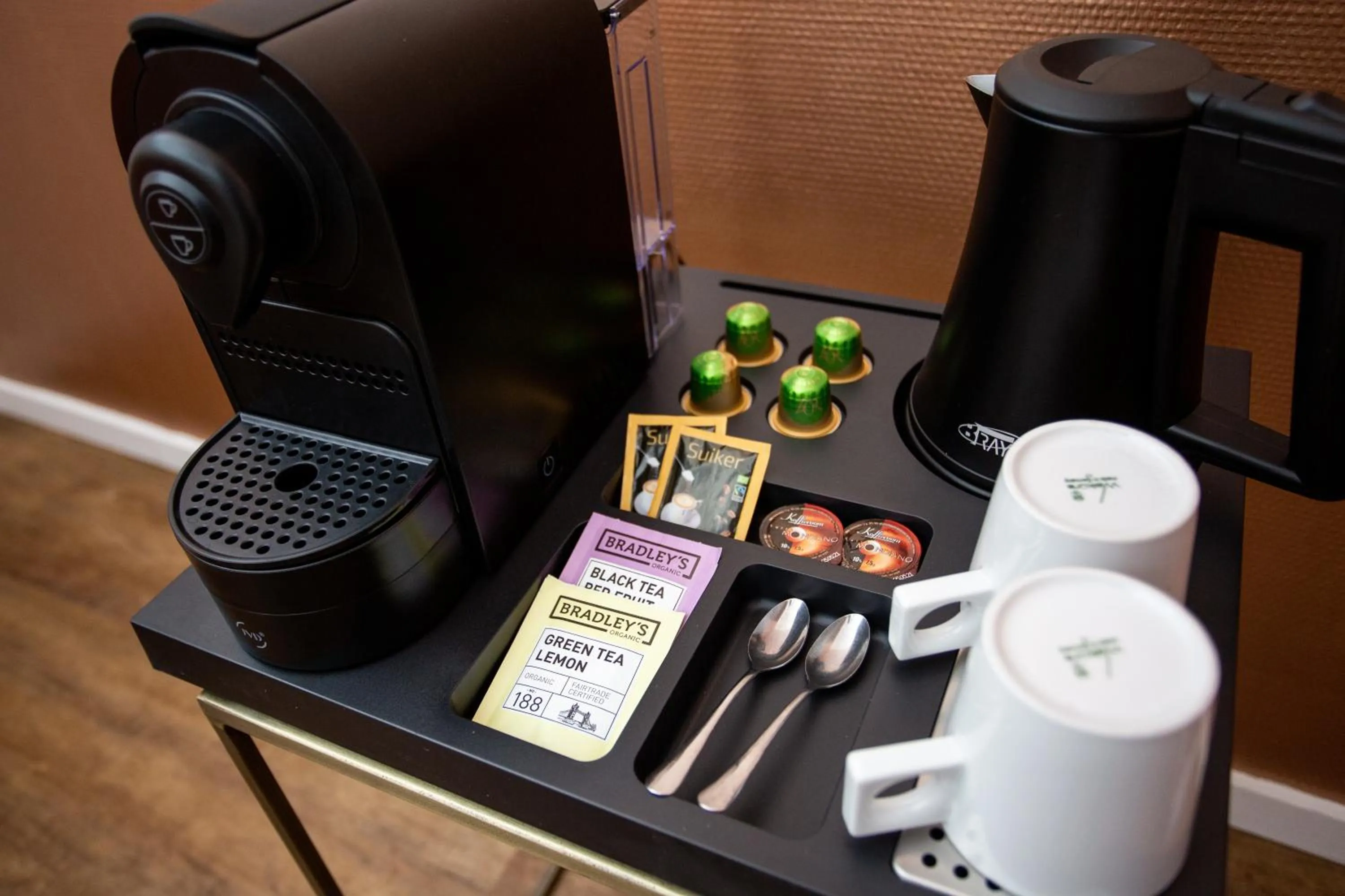 Coffee/tea facilities in Hotel Markt23