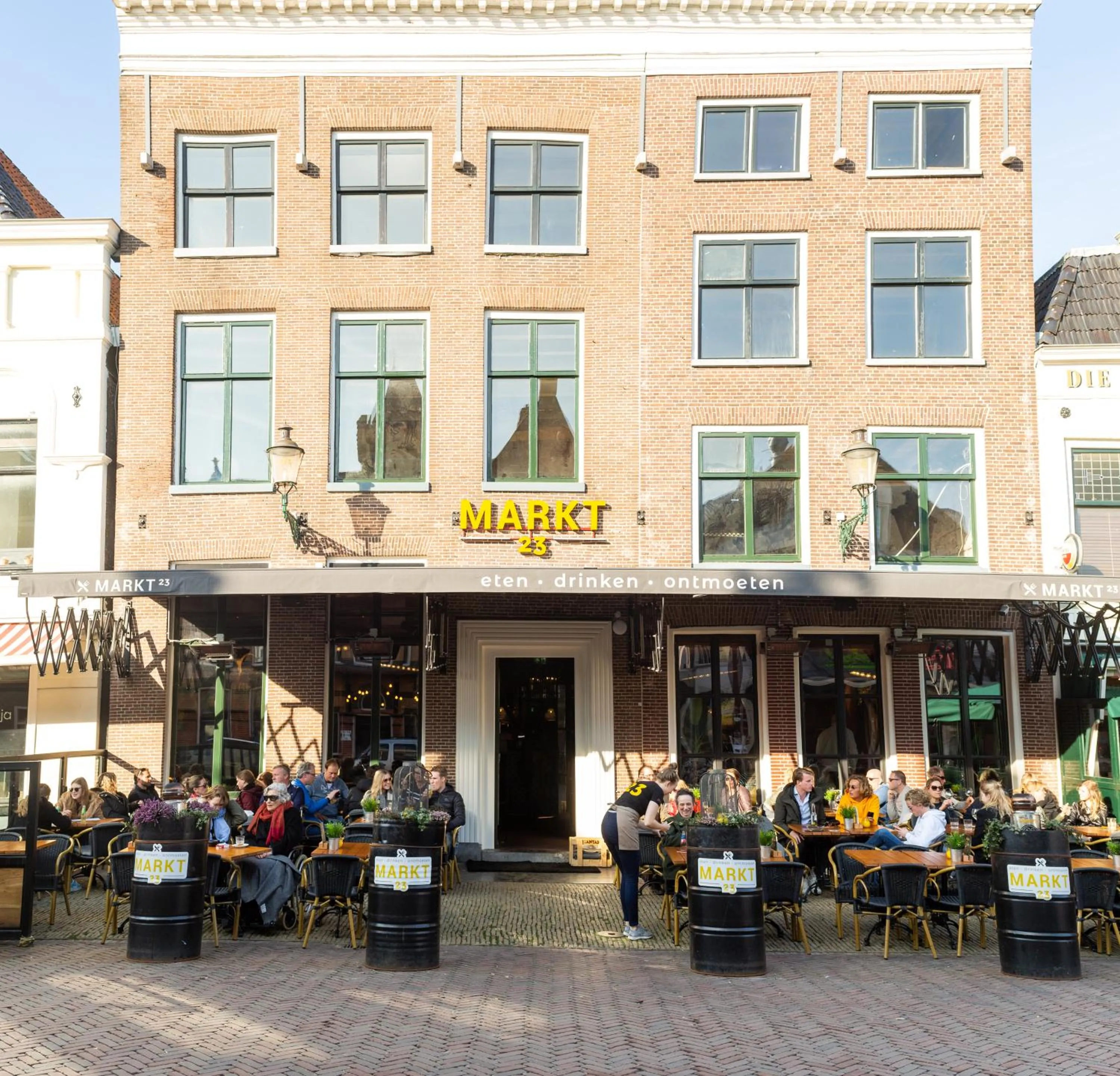 Restaurant/places to eat in Hotel Markt23