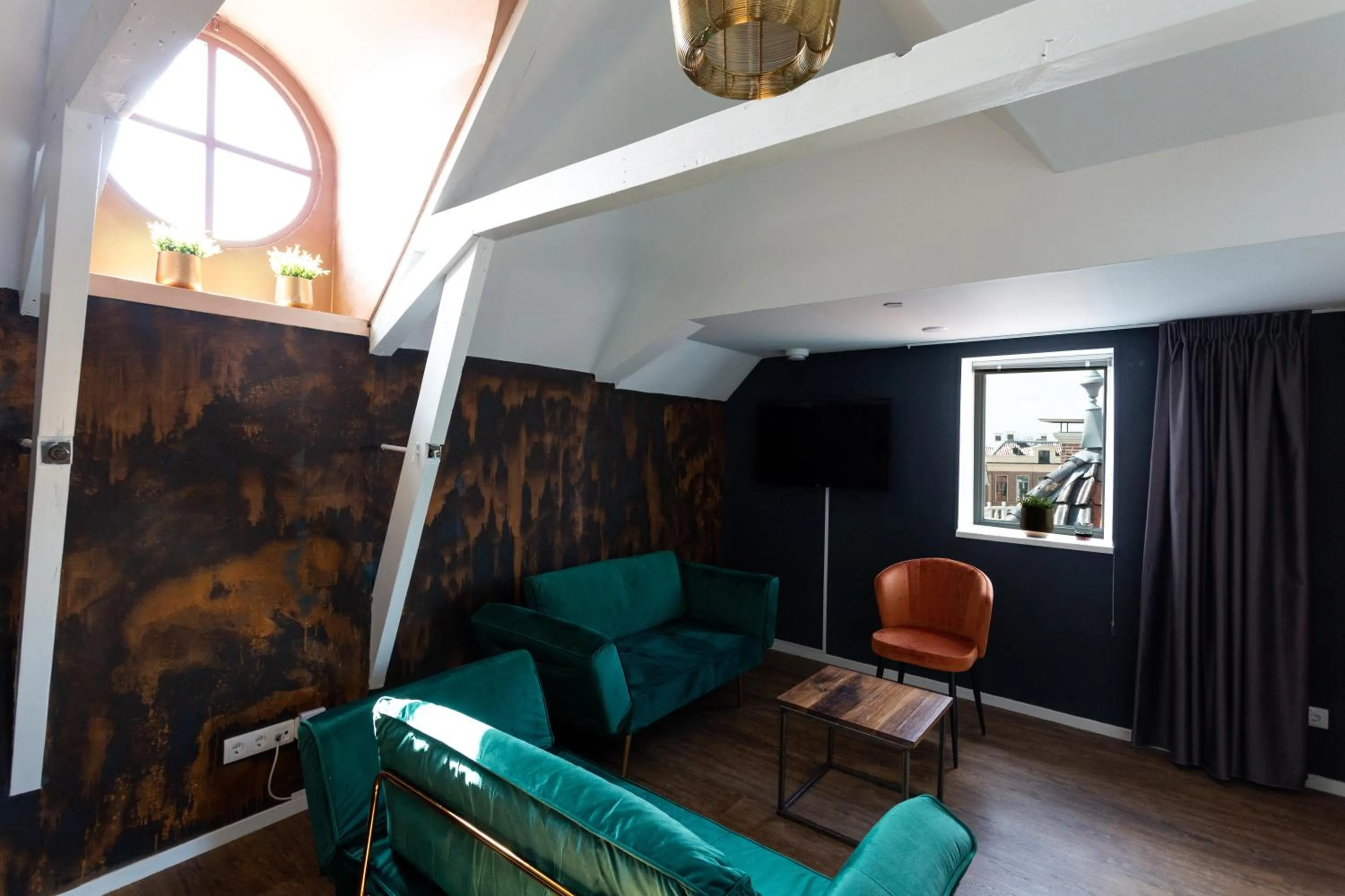 Seating area in Hotel Markt23