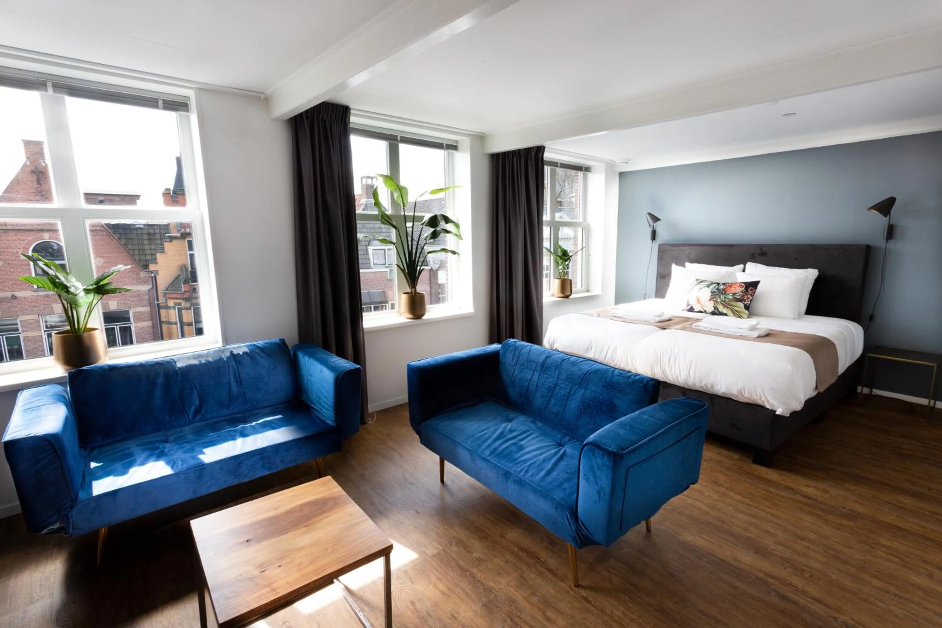 Bedroom, Bed in Hotel Markt23