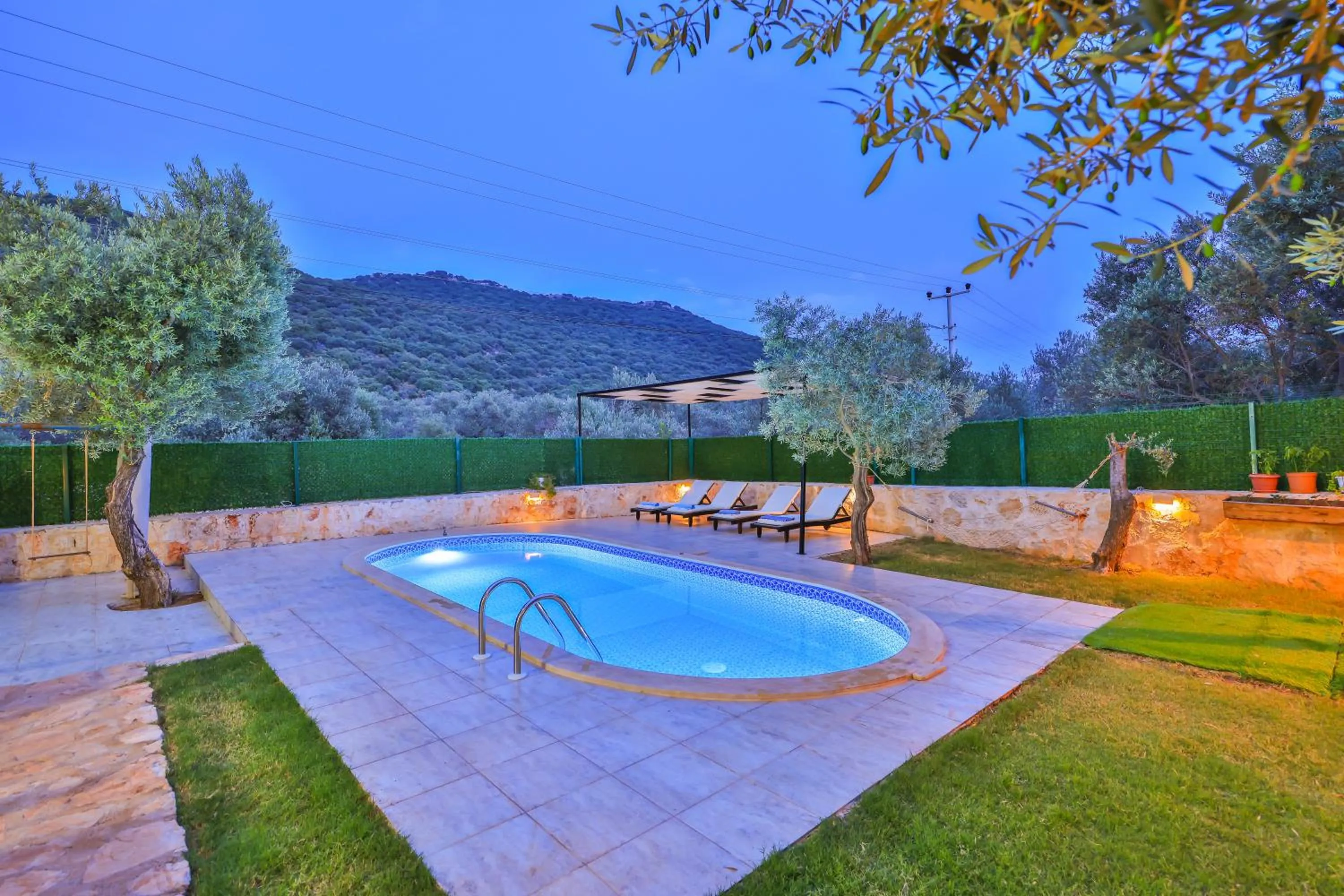 Swimming pool in Villa Candan Kaş