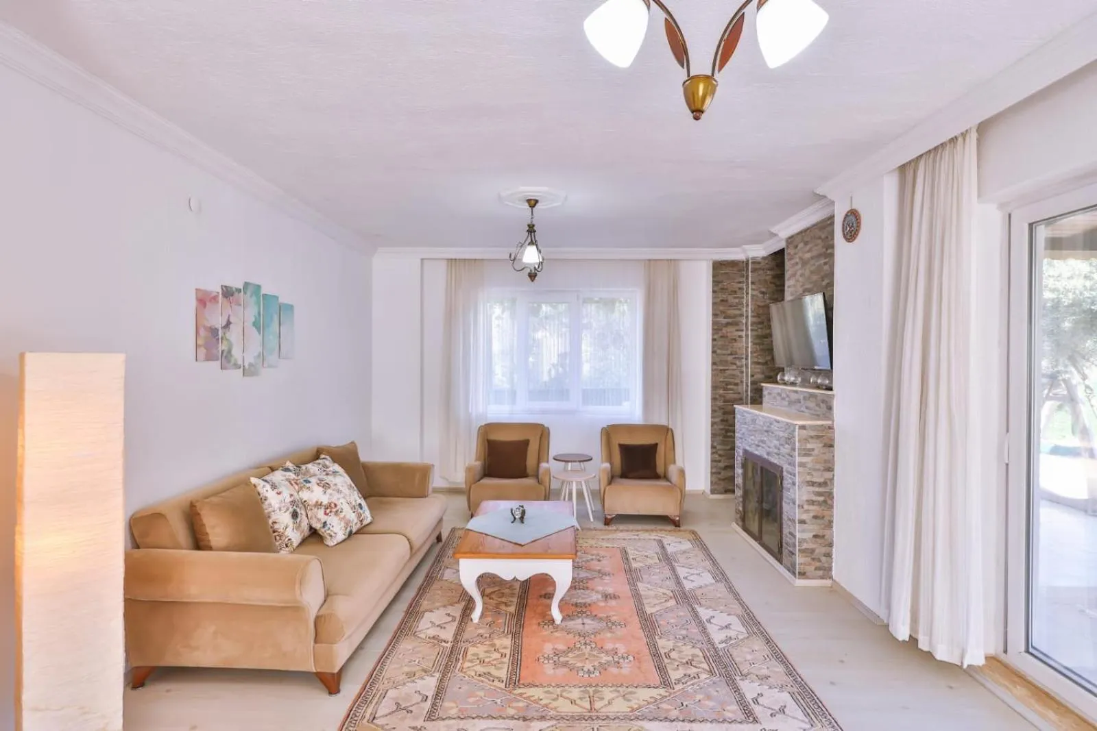 Living room in Villa Candan Kaş