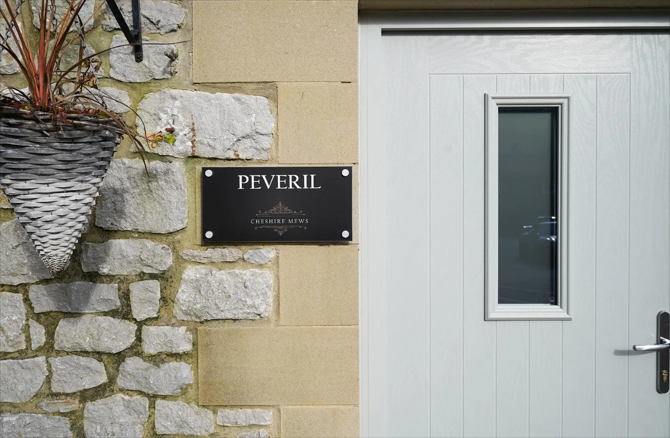 Logo/Certificate/Sign in Cheshire Mews