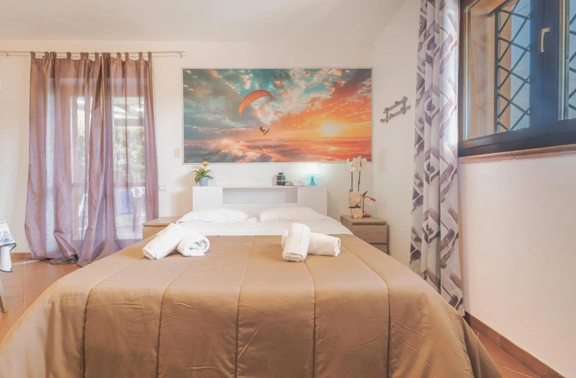 Bed in Alice Kite Resort