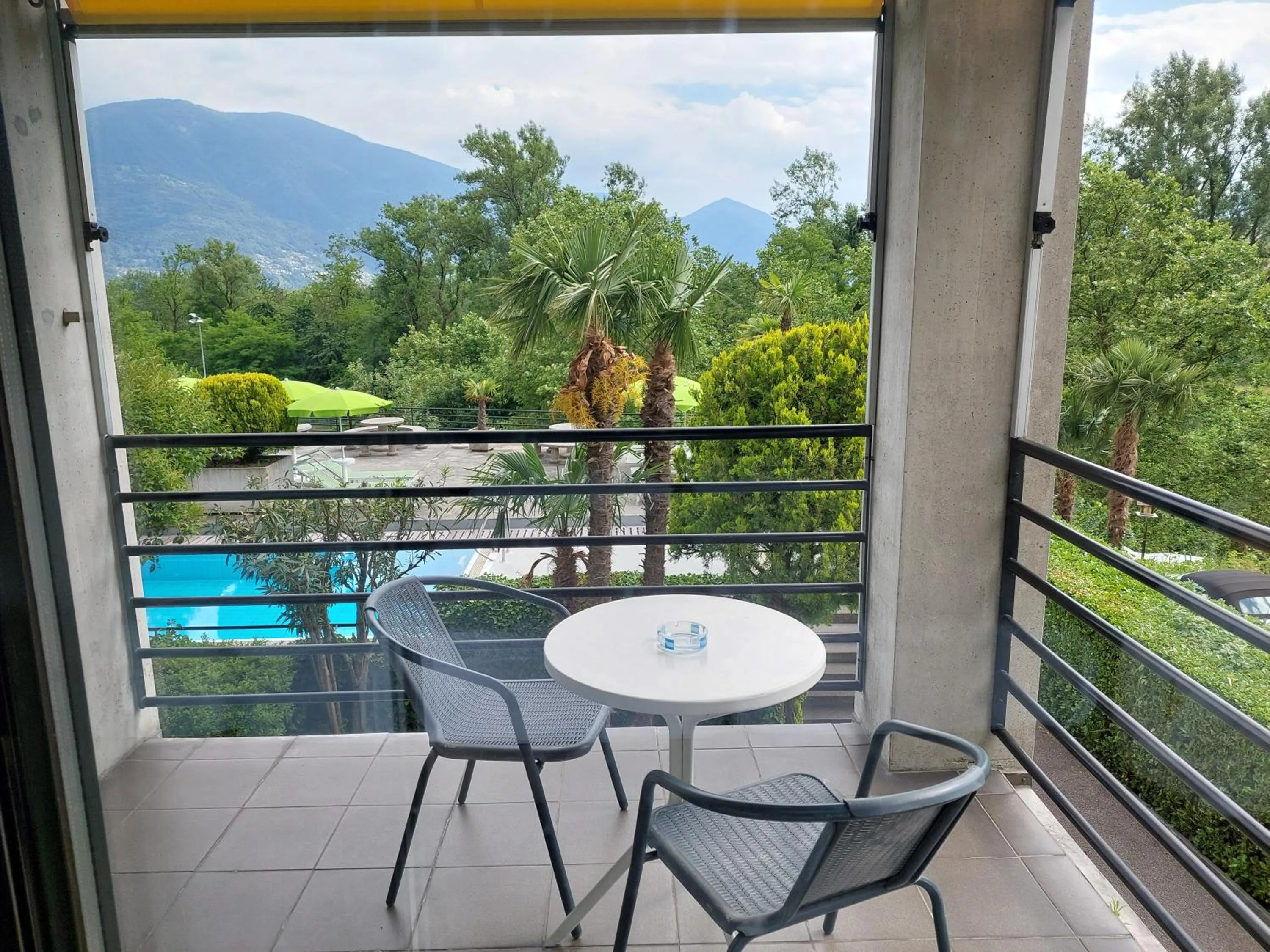 Bird's eye view in Hotel Nessi Locarno