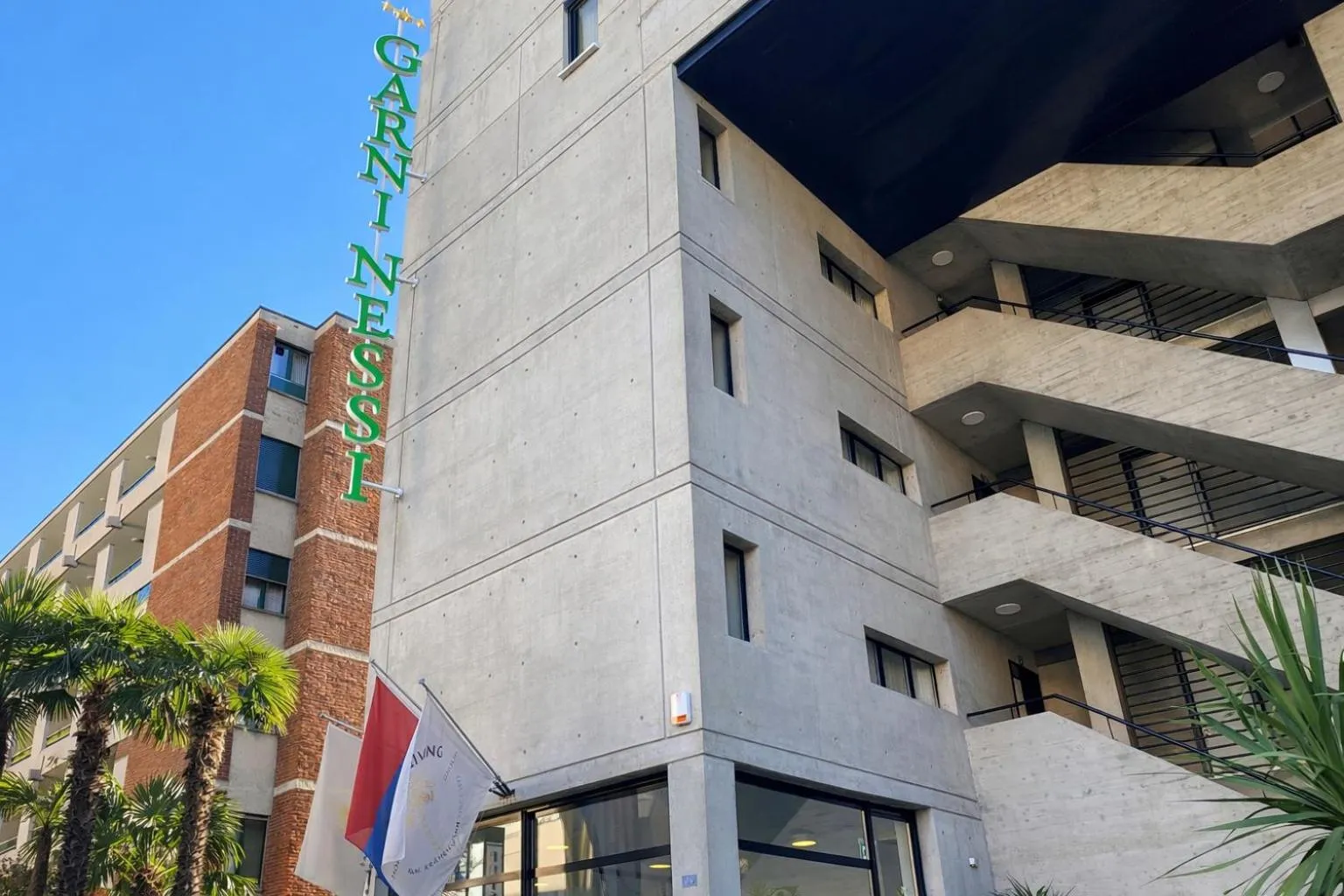 Property building in Hotel Nessi Locarno