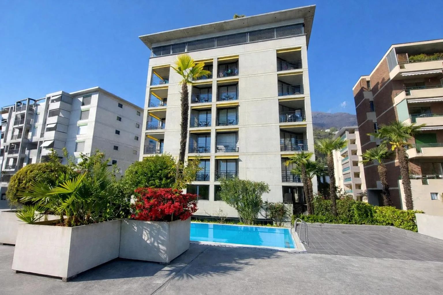 Property building in Hotel Nessi Locarno