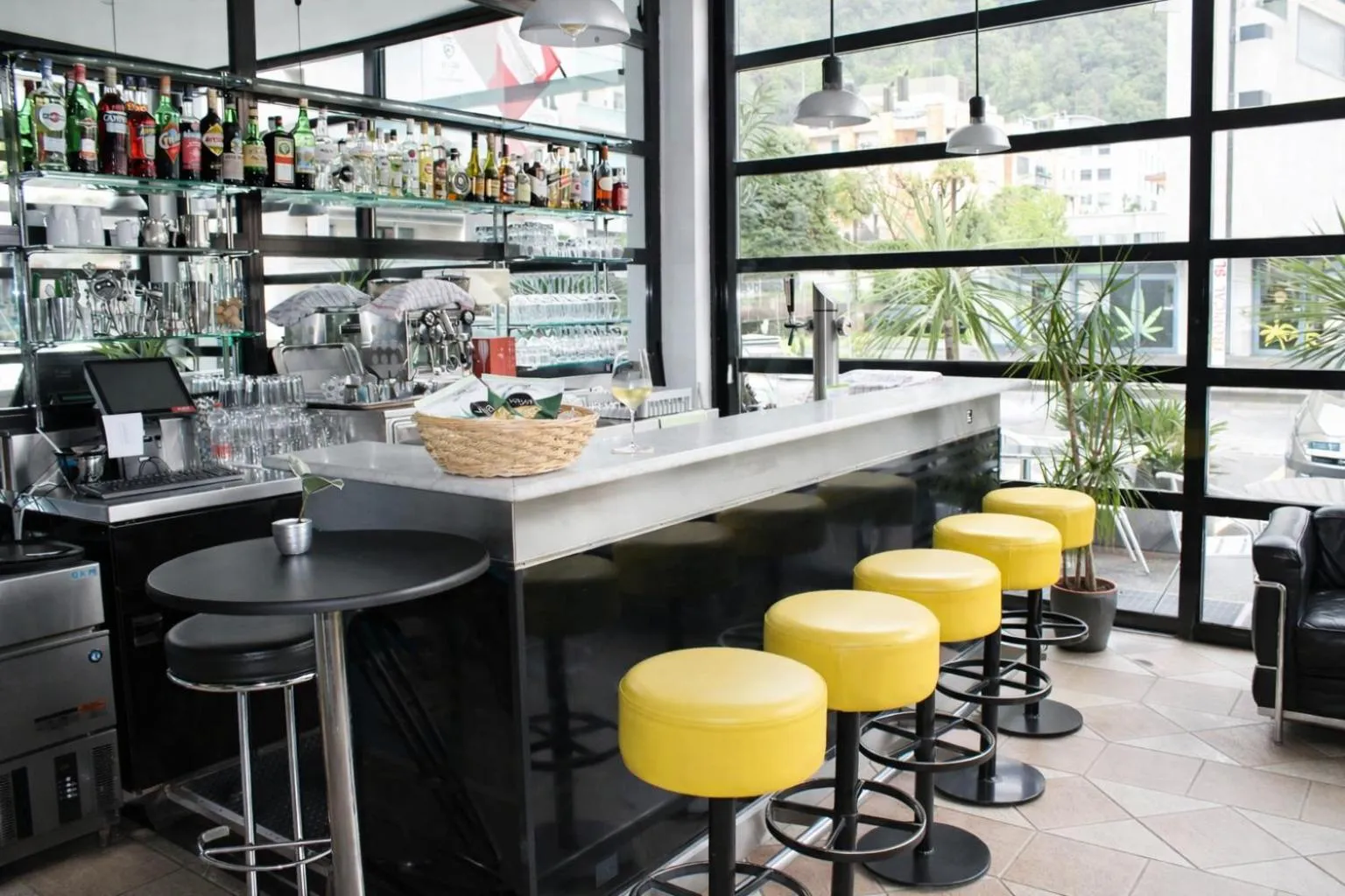 Lounge or bar in Hotel Nessi Locarno