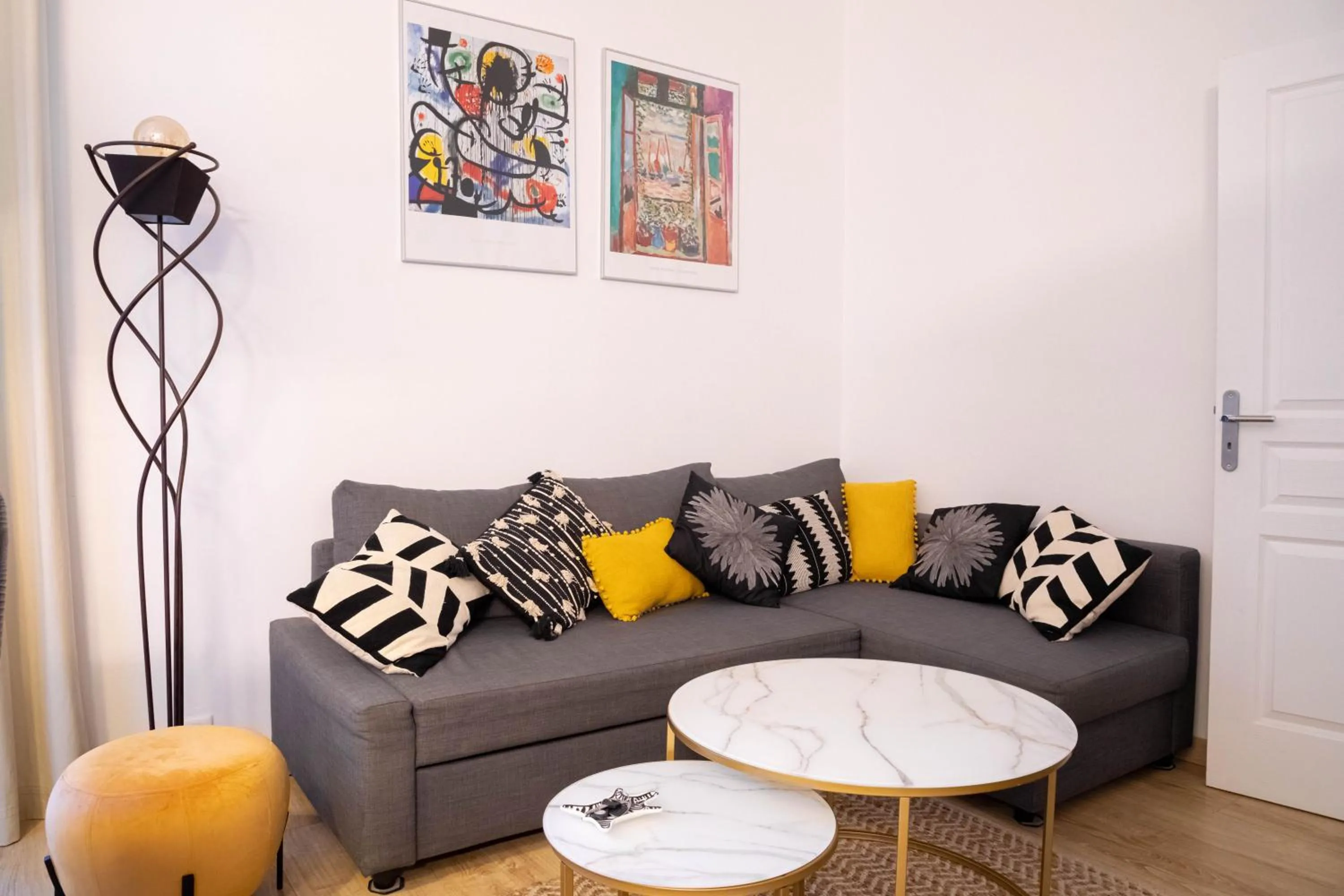 Living room in Smile Apartment