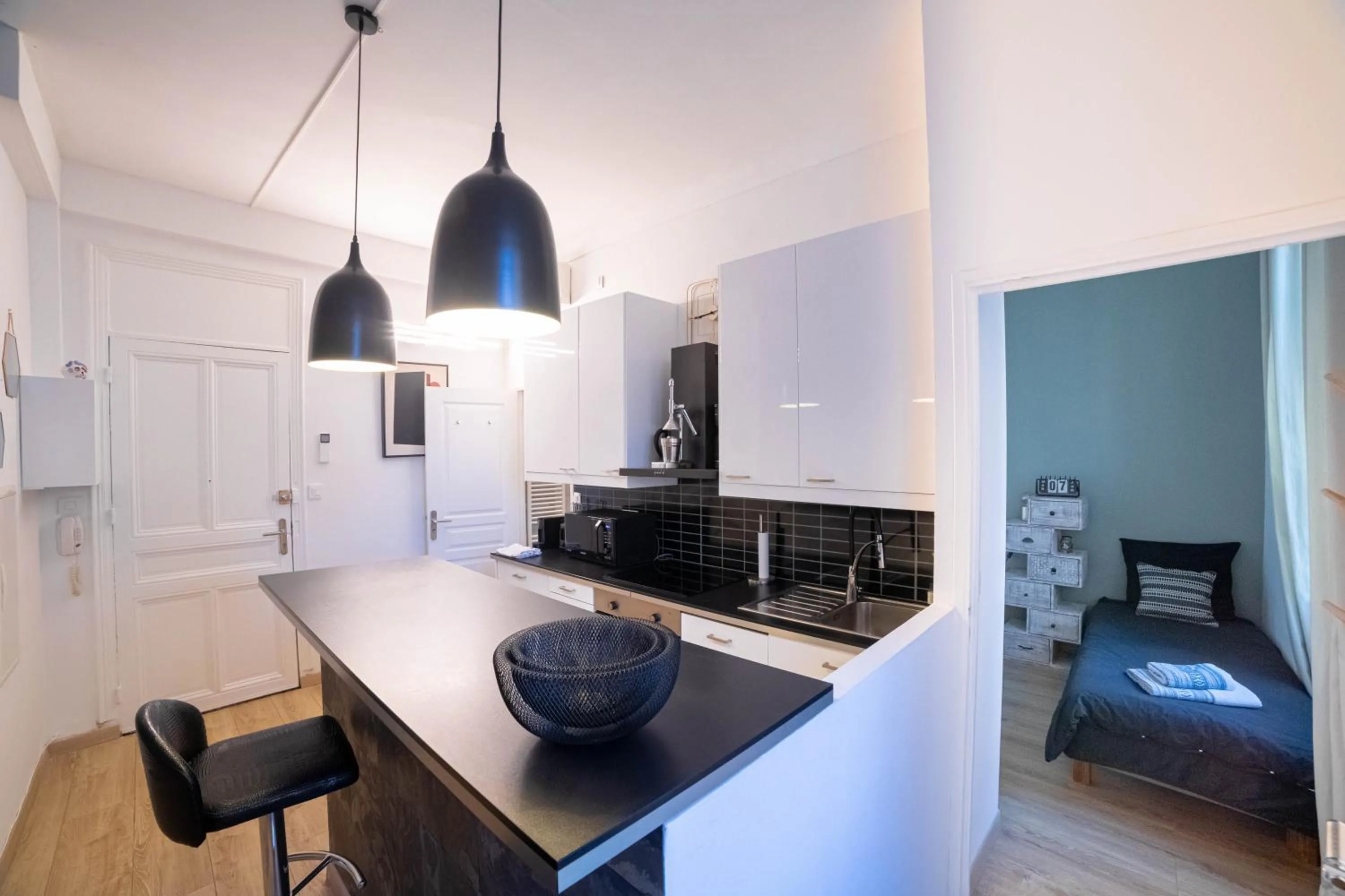 kitchen in Smile Apartment