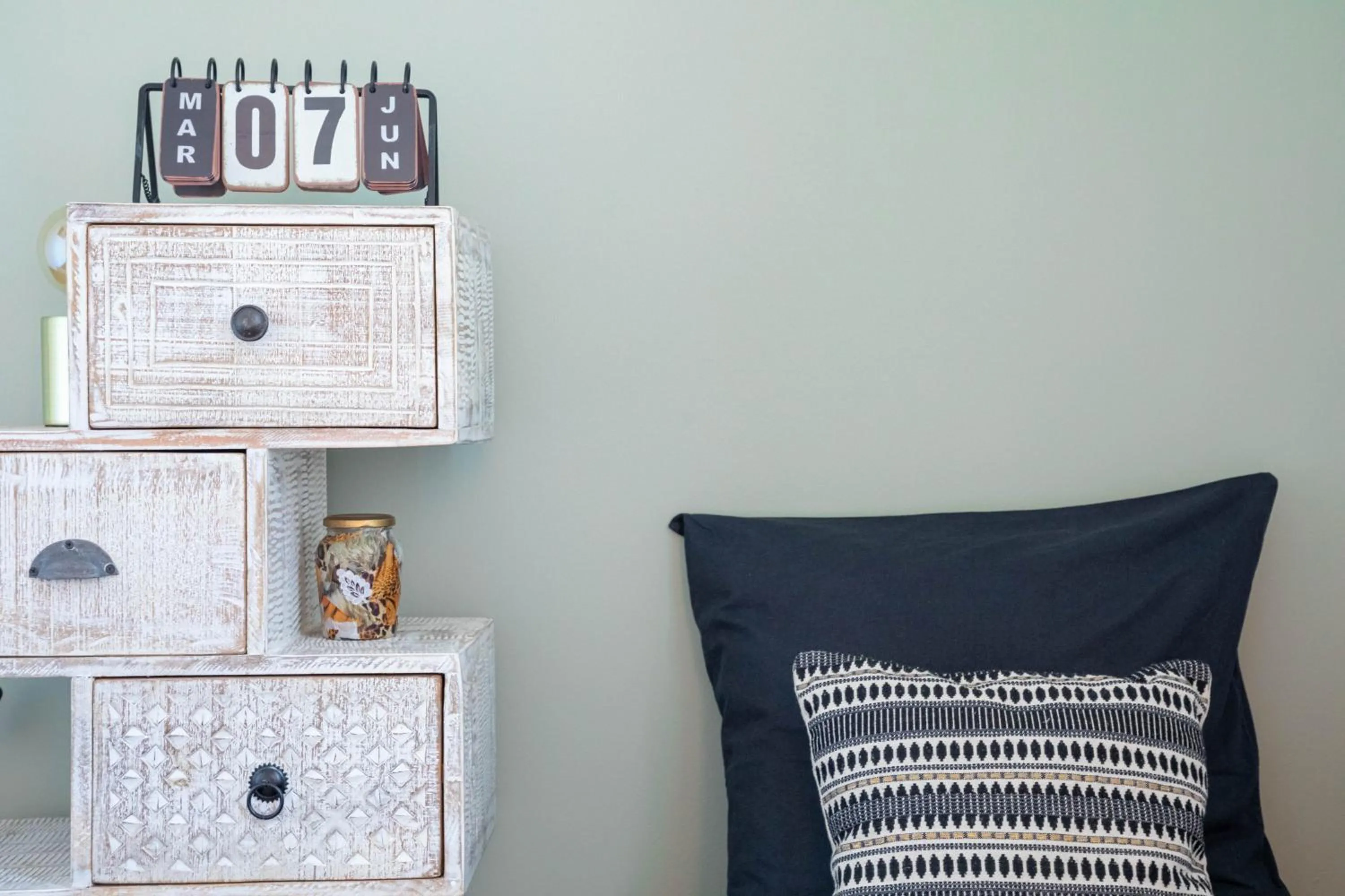 Decorative detail in Smile Apartment