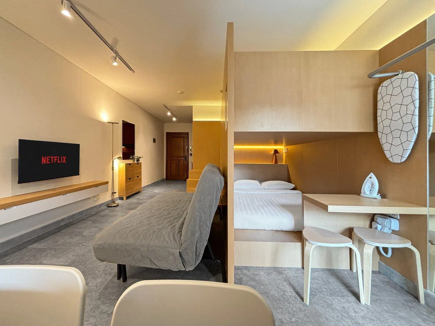 Bed in youre at - The Majesty Apartment