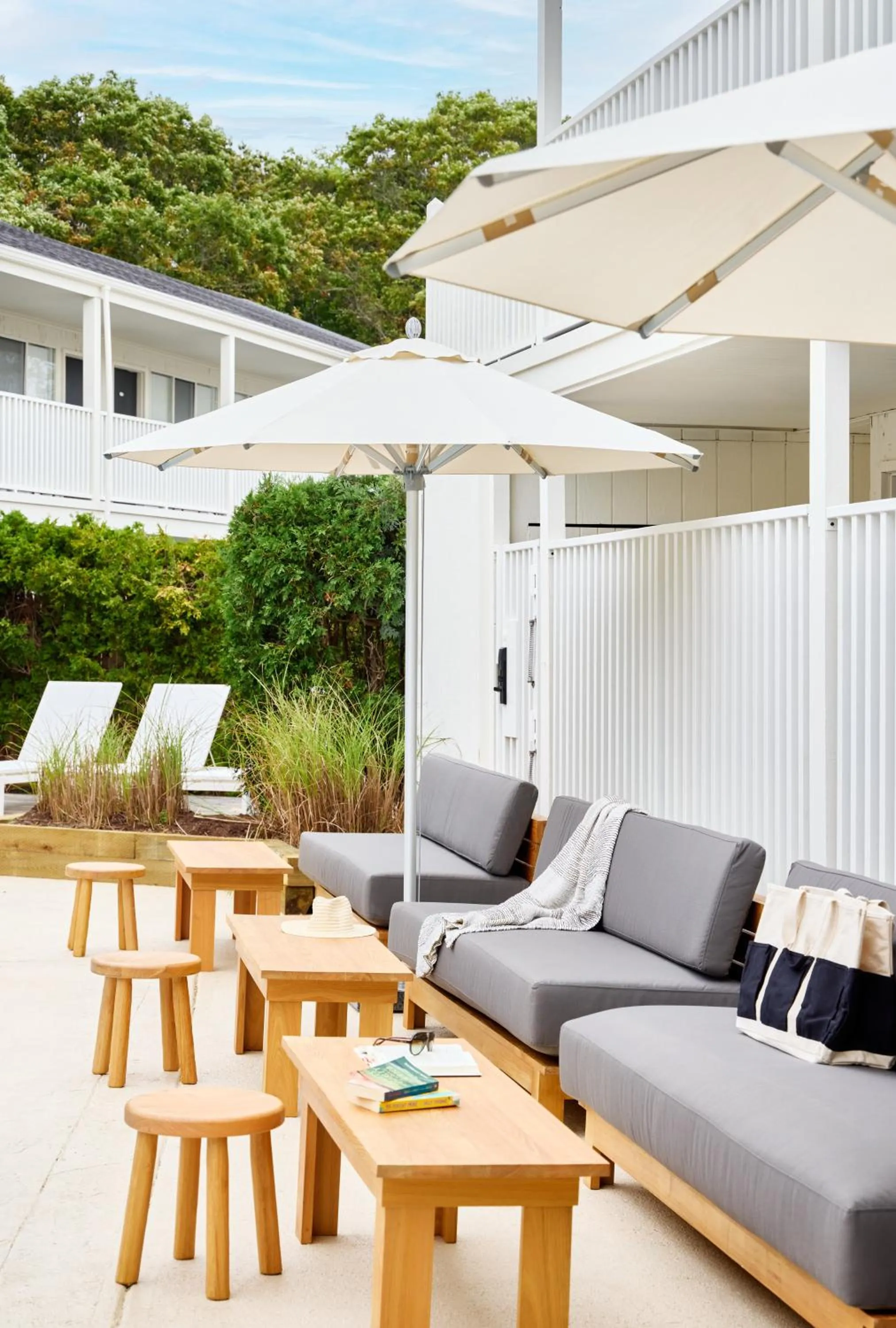 Seating area in Parker Beach Lodge