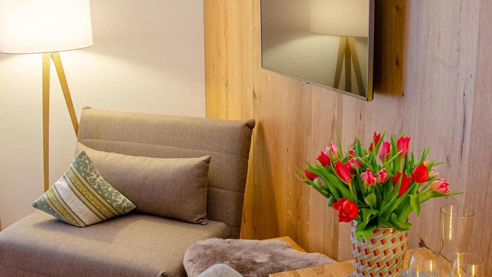 Seating area in Glashotel