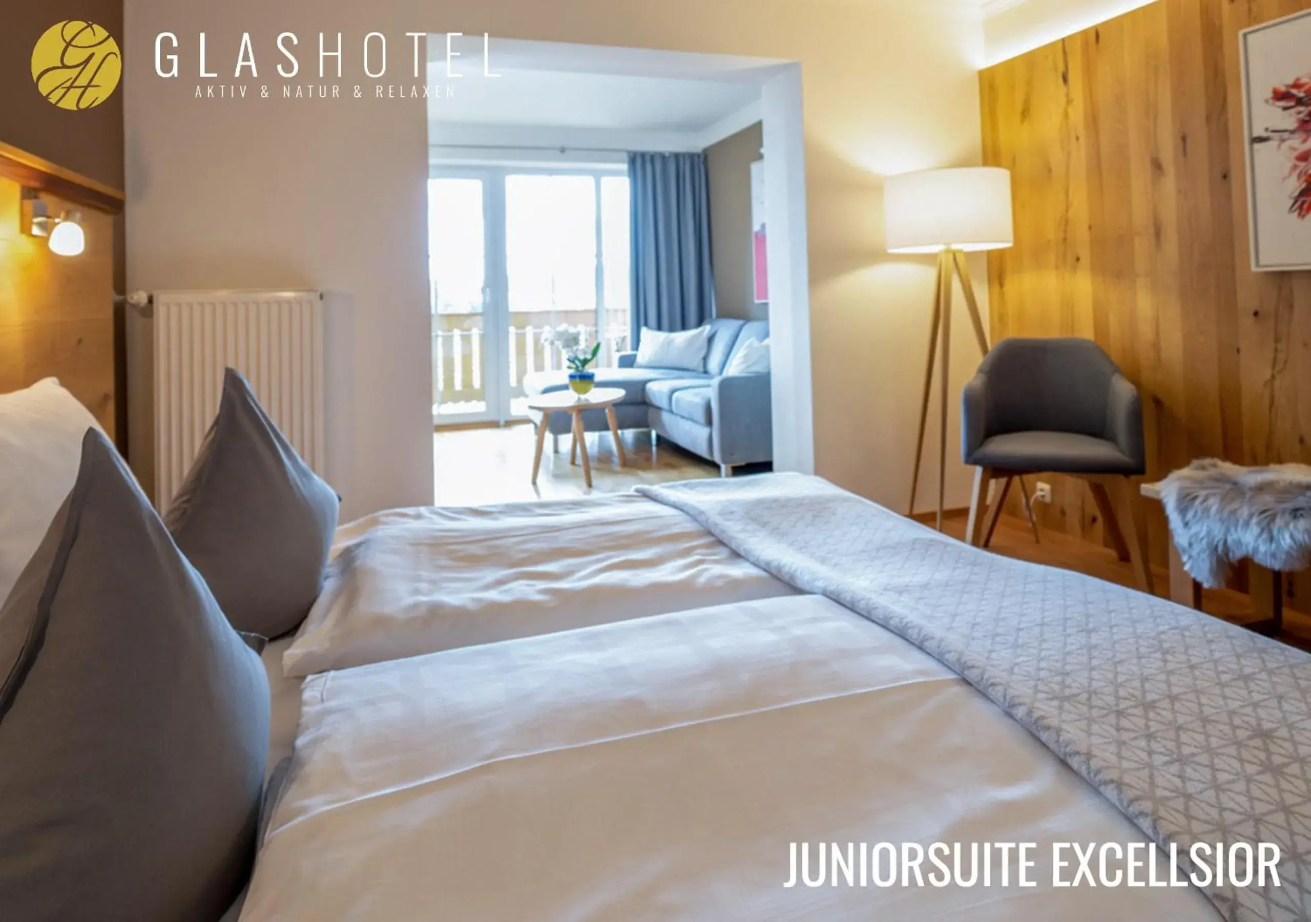 Junior Suite Excelsior in Glashotel Junior Suite Excelsior in Glashotel