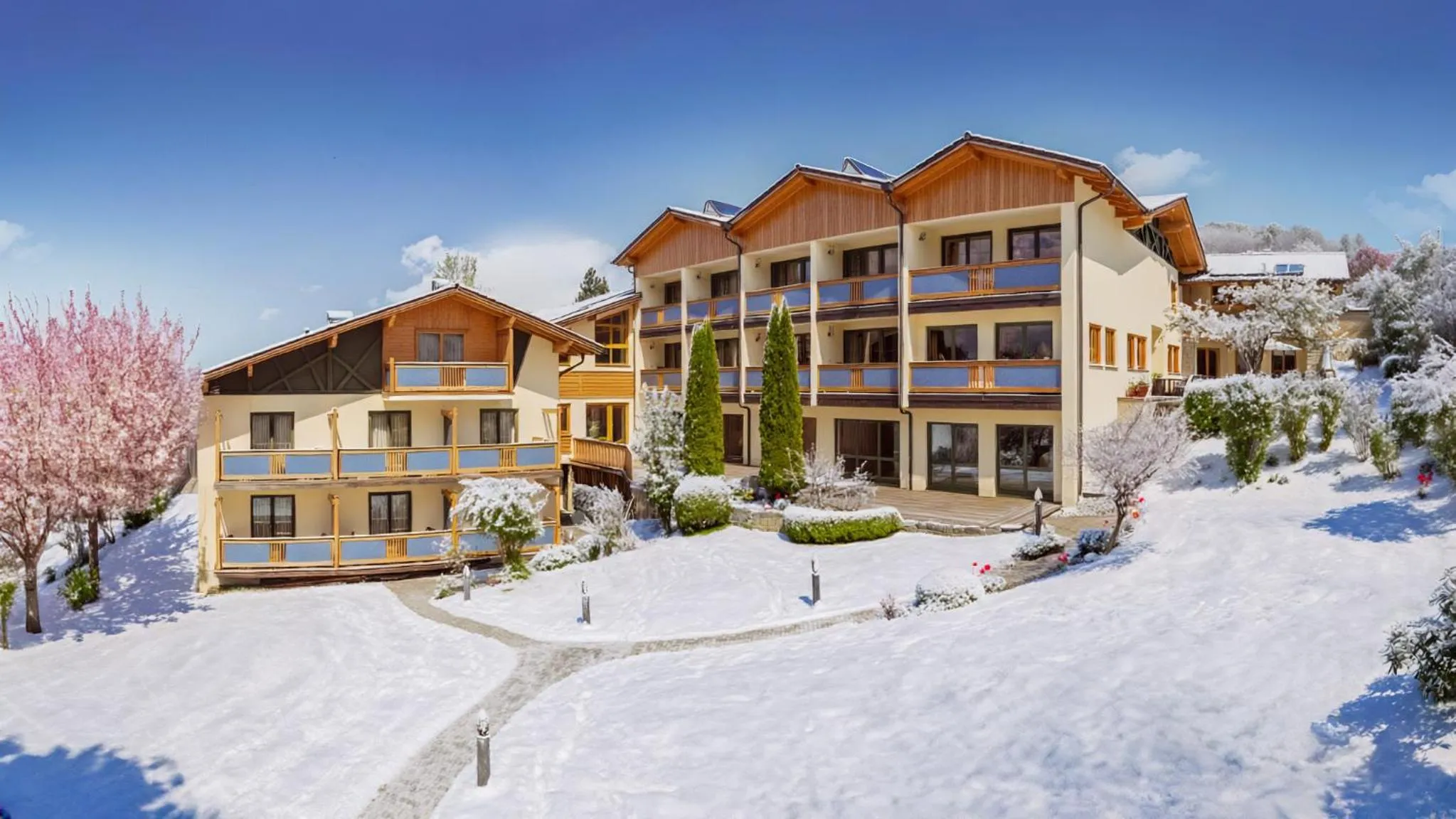 Property building in Glashotel