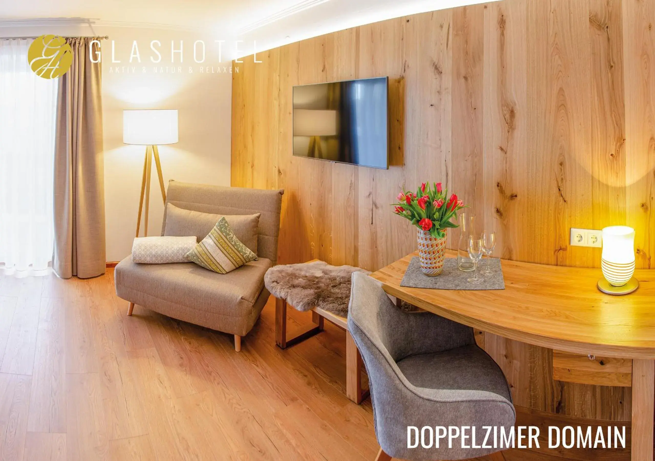 Double Room Domain in Glashotel Double Room Domain in Glashotel