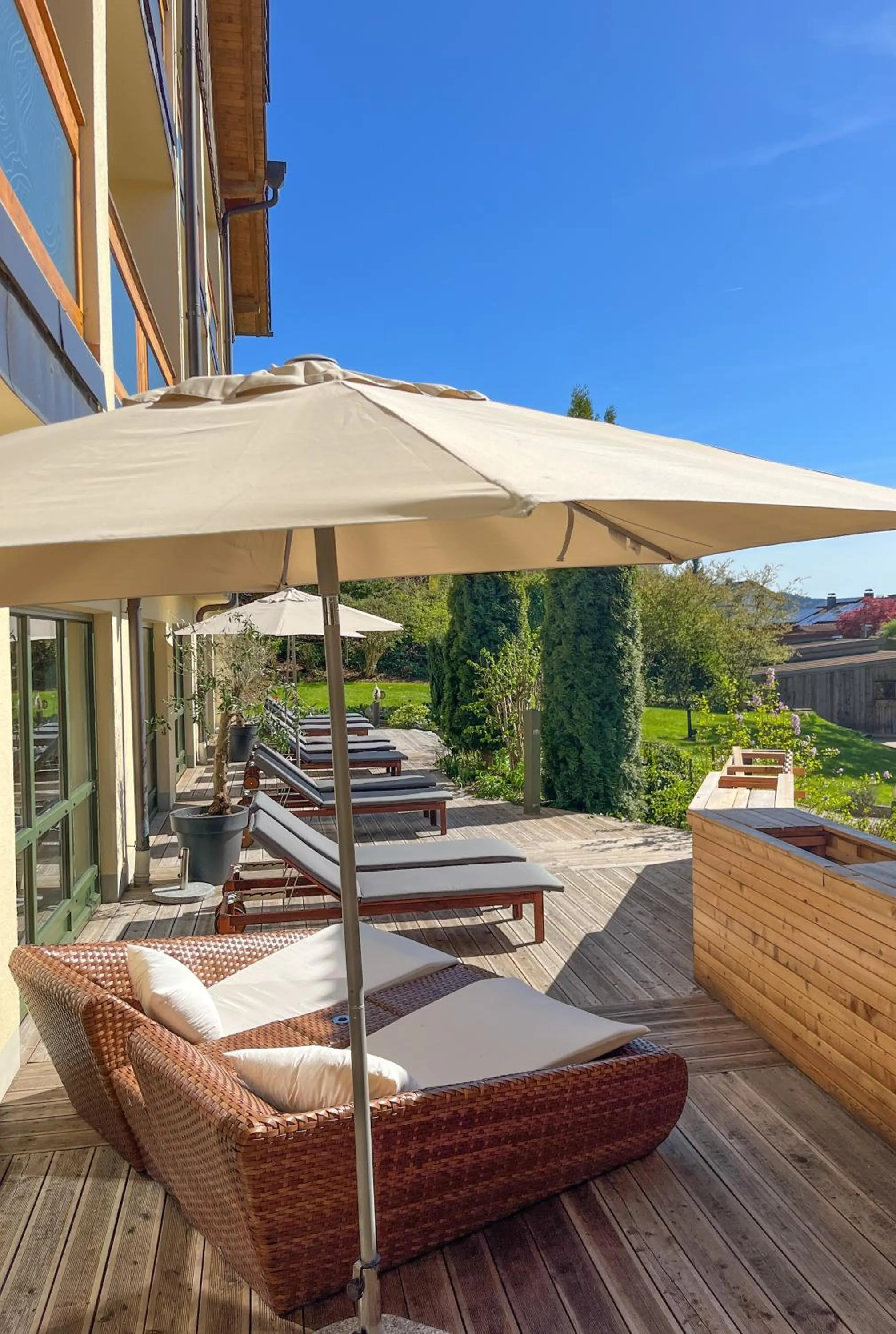 Balcony/Terrace in Glashotel