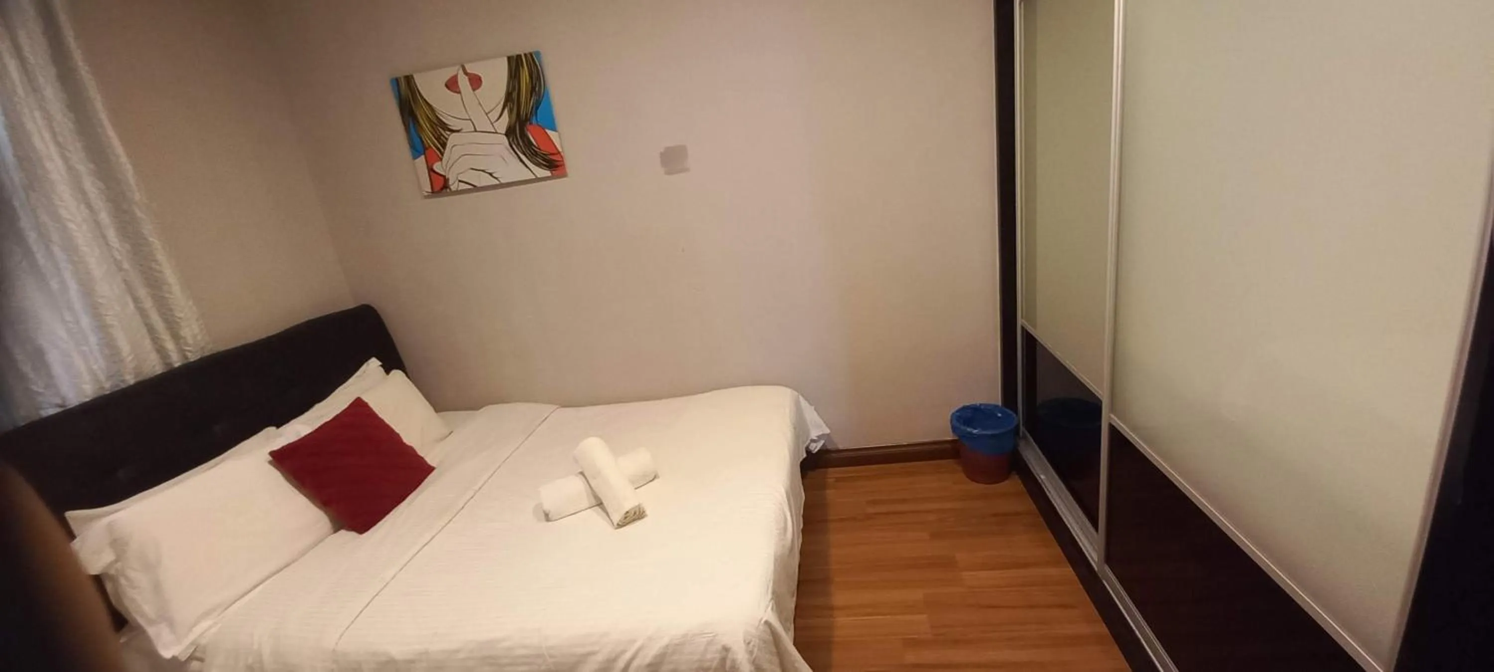 Bedroom, Bed in One Maxim Residence at Taragon