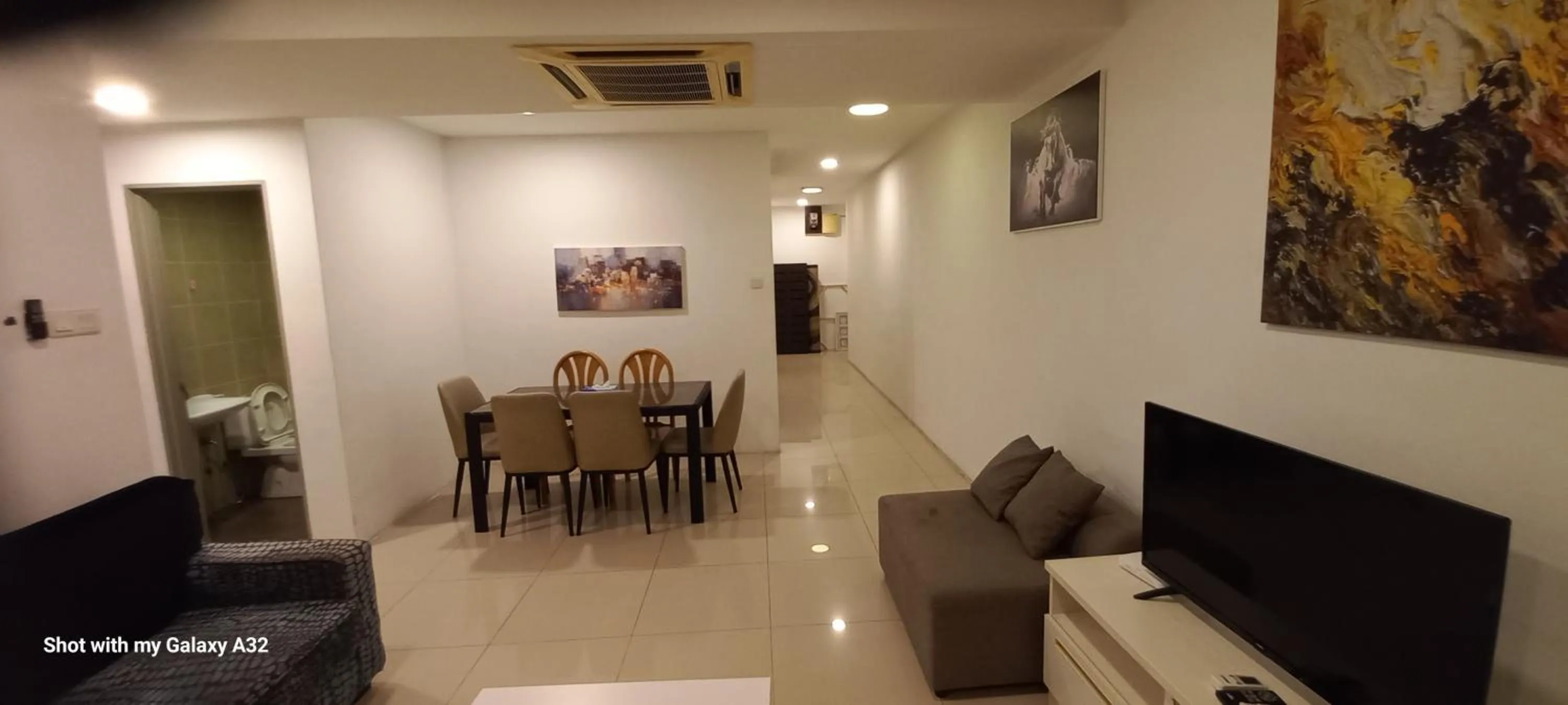 Living room in One Maxim Residence at Taragon