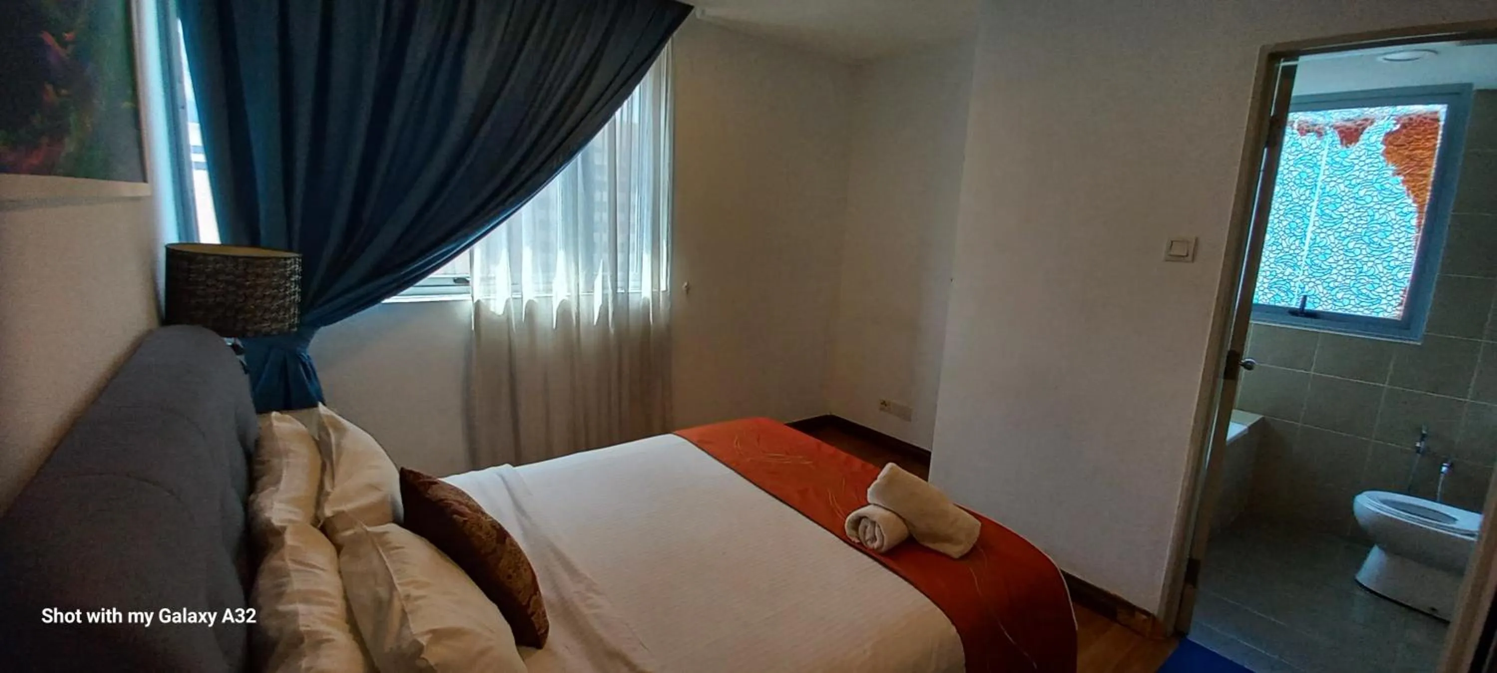 Bedroom, Bed in One Maxim Residence at Taragon