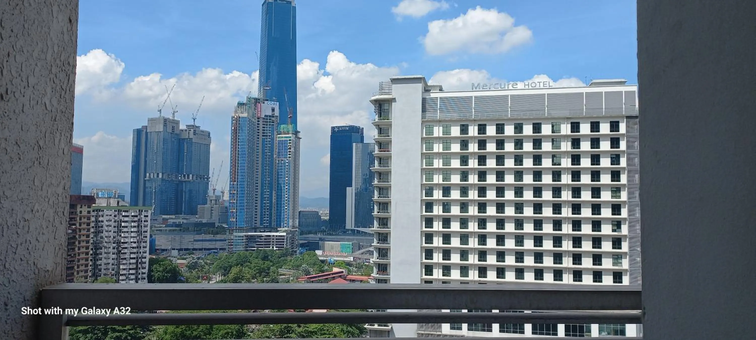 City view in One Maxim Residence at Taragon